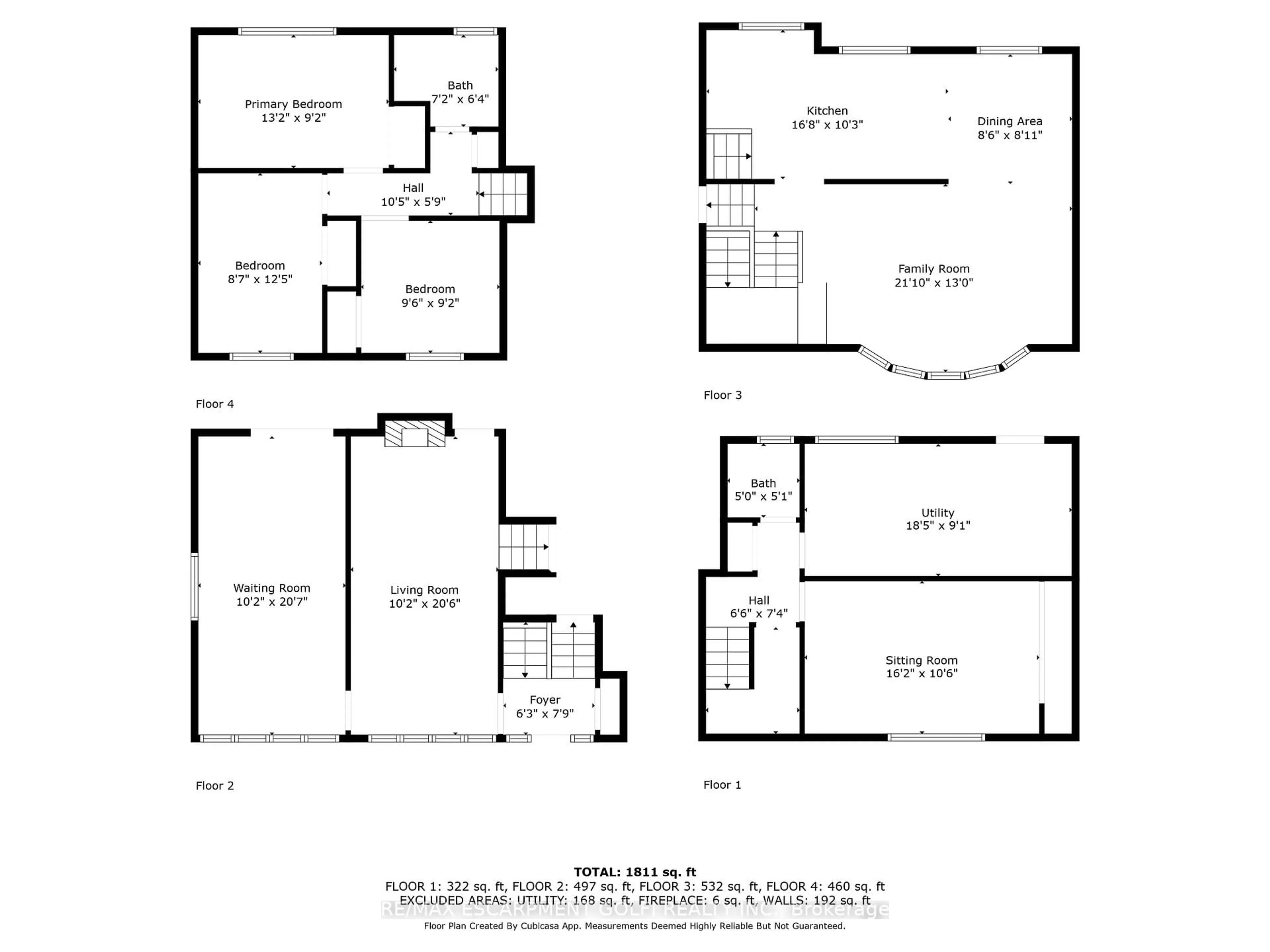 Floor plan for 1471 INNSWOOD Dr, Burlington Ontario L7P 2C5