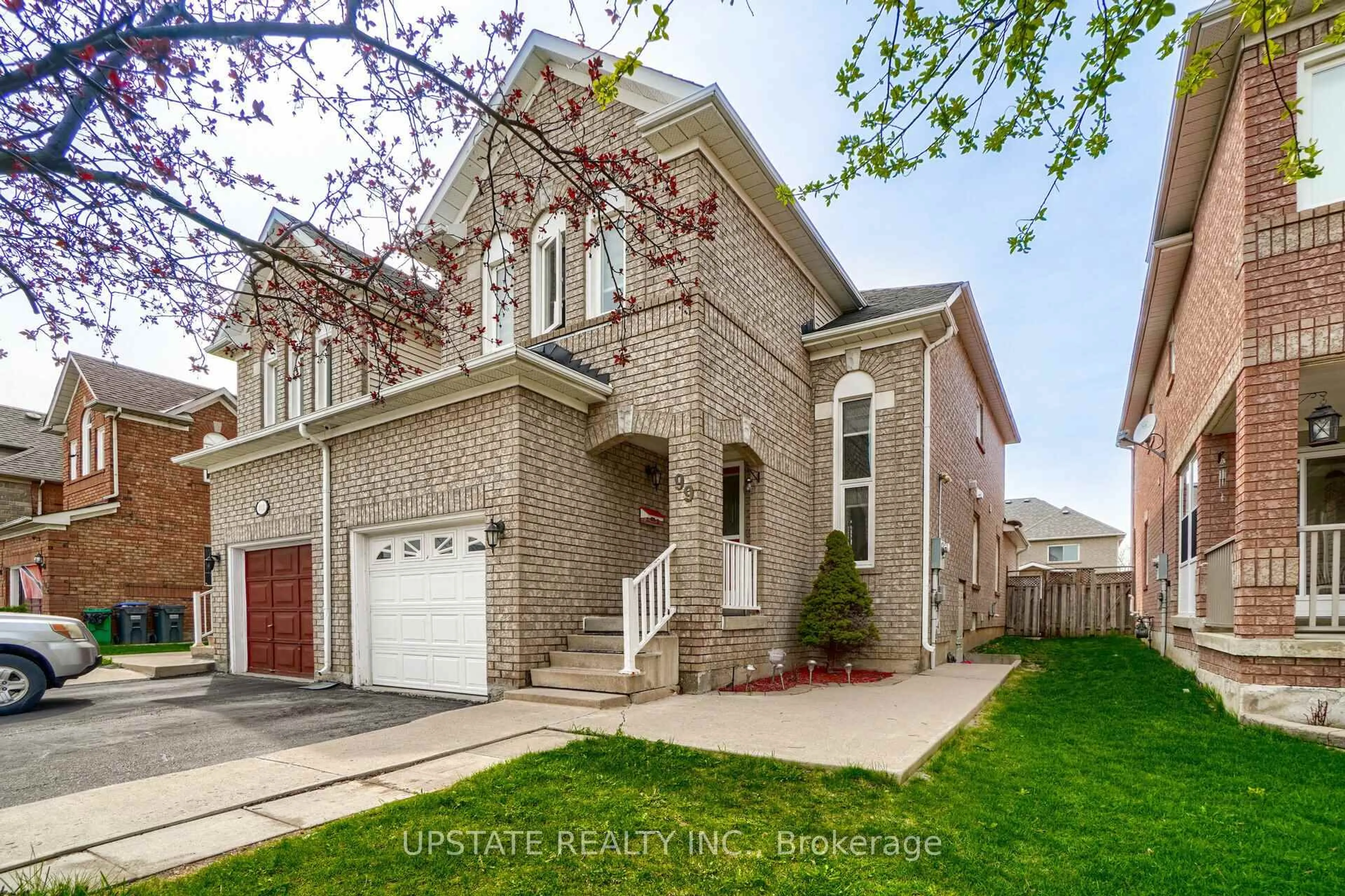 Home with brick exterior material, street for 99 Prairie Rose Circ, Brampton Ontario L6R 1R7