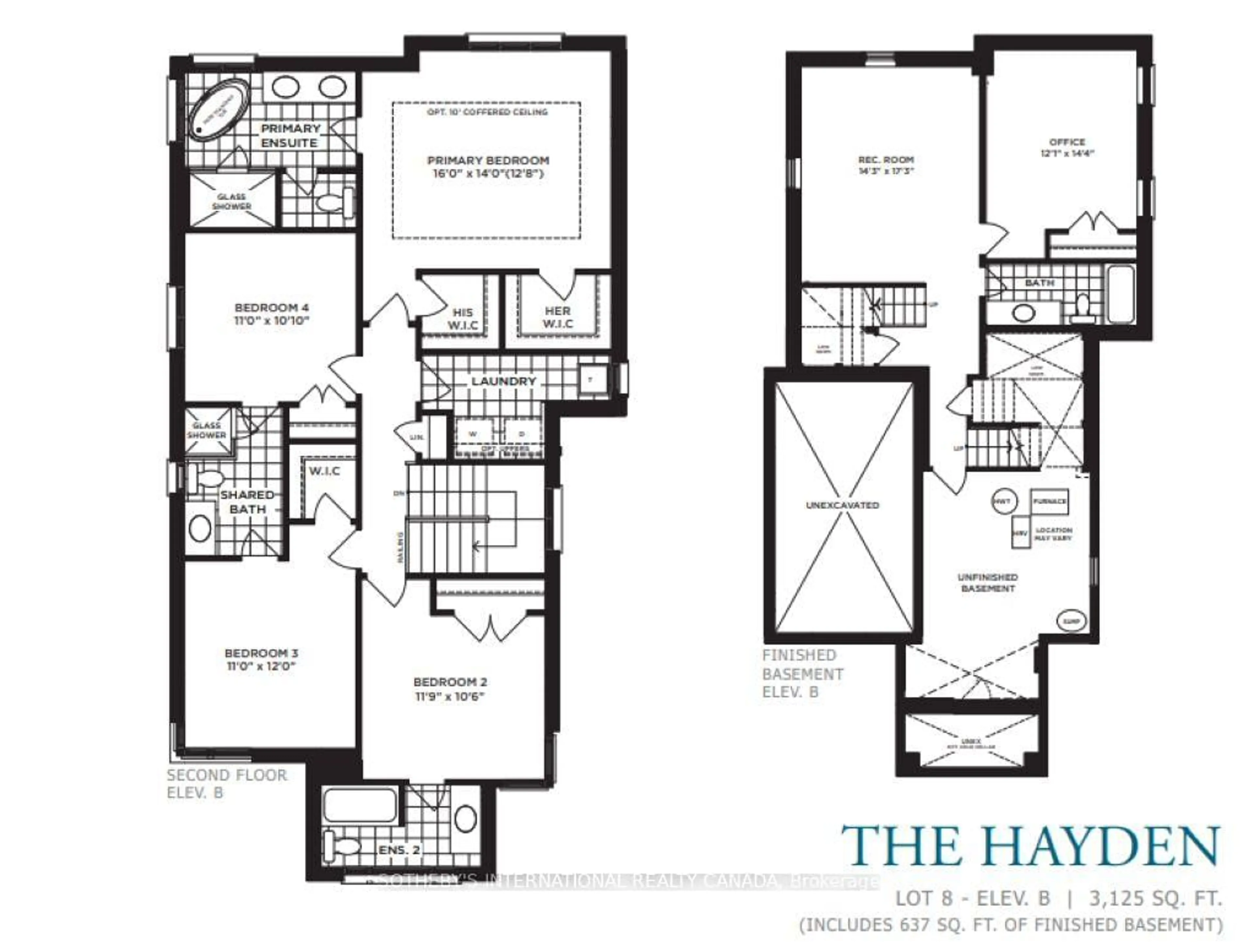 Floor plan for 510 Markay Common, Burlington Ontario L7S 0A6