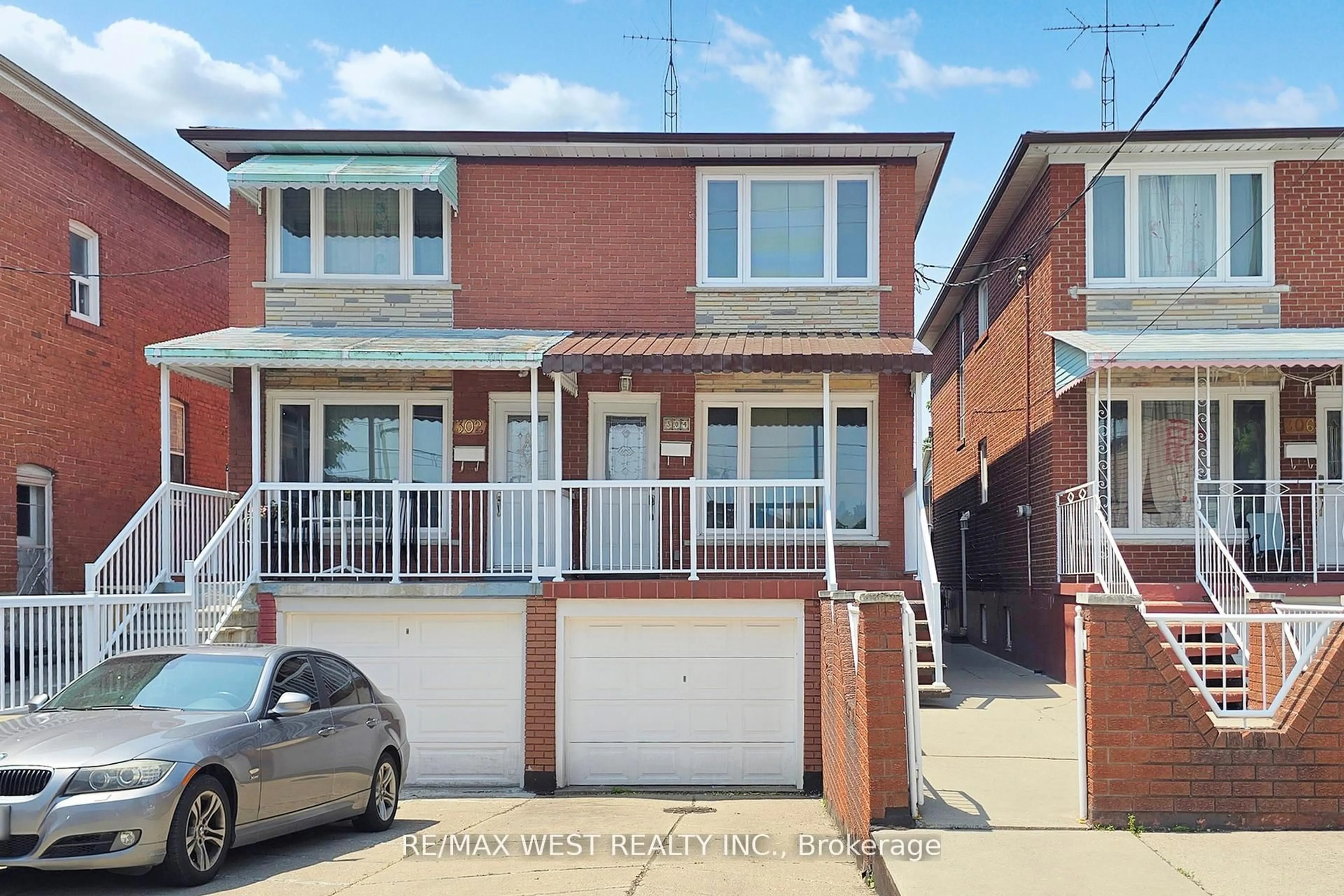 Home with brick exterior material, street for 304 Concord Ave, Toronto Ontario M6H 2P6