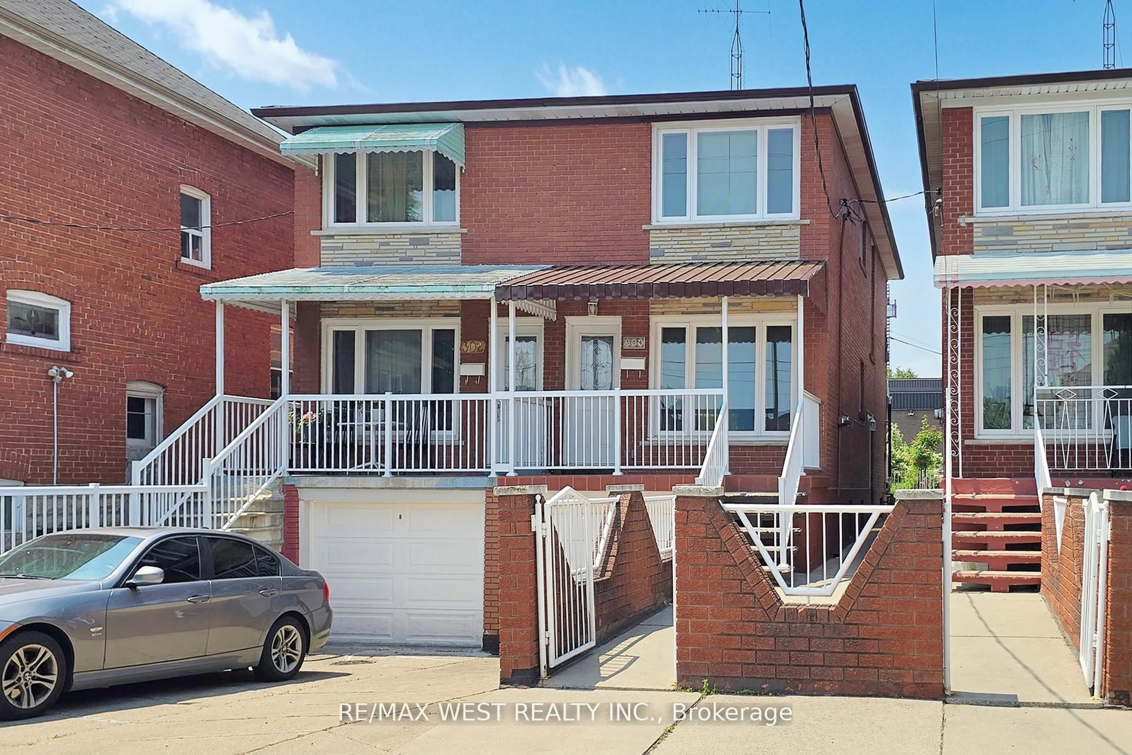 Home with brick exterior material, street for 304 Concord Ave, Toronto Ontario M6H 2P6