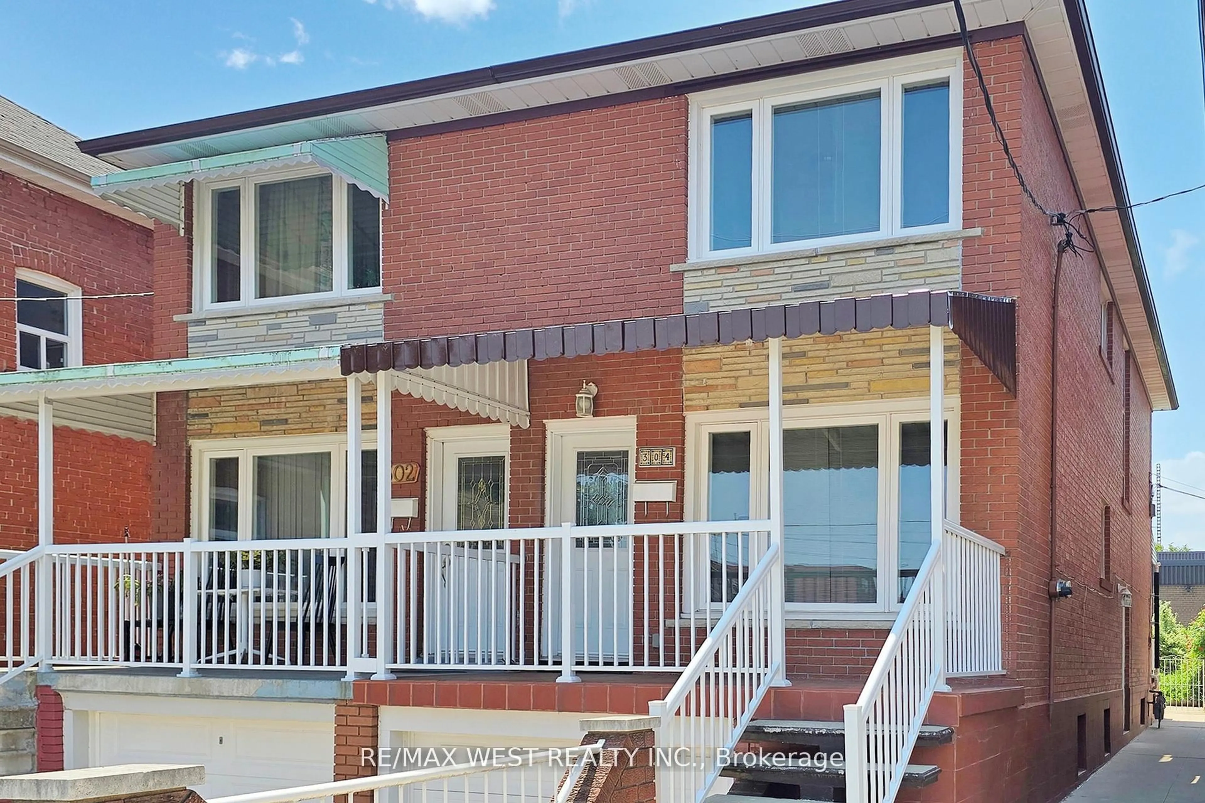 Home with brick exterior material, street for 304 Concord Ave, Toronto Ontario M6H 2P6