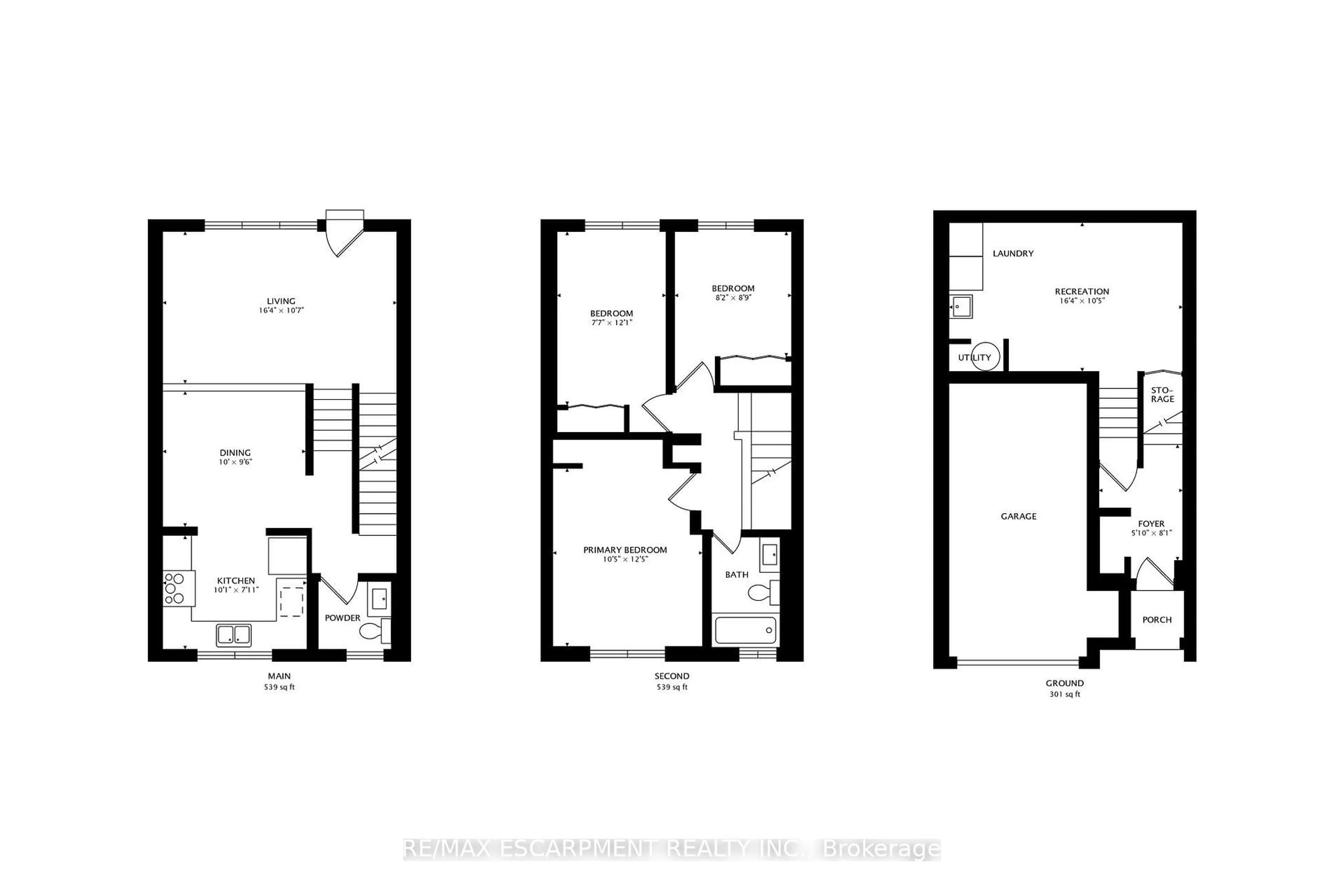 Floor plan for 31 BRIAR Path, Brampton Ontario L6T 2A3