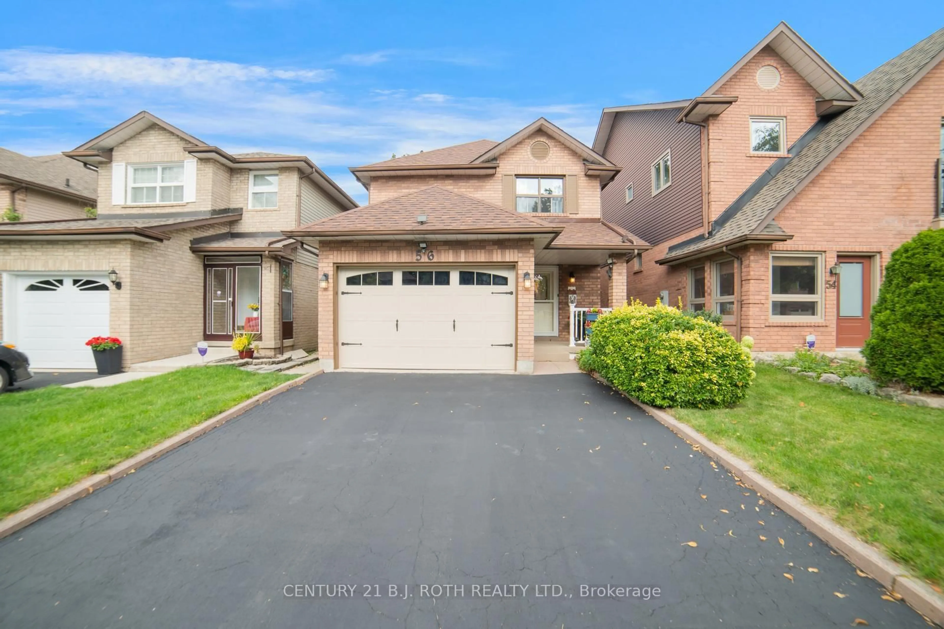 A pic from outside/outdoor area/front of a property/back of a property/a pic from drone, street for 56 Sproule Dr, Brampton Ontario L6V 4B4