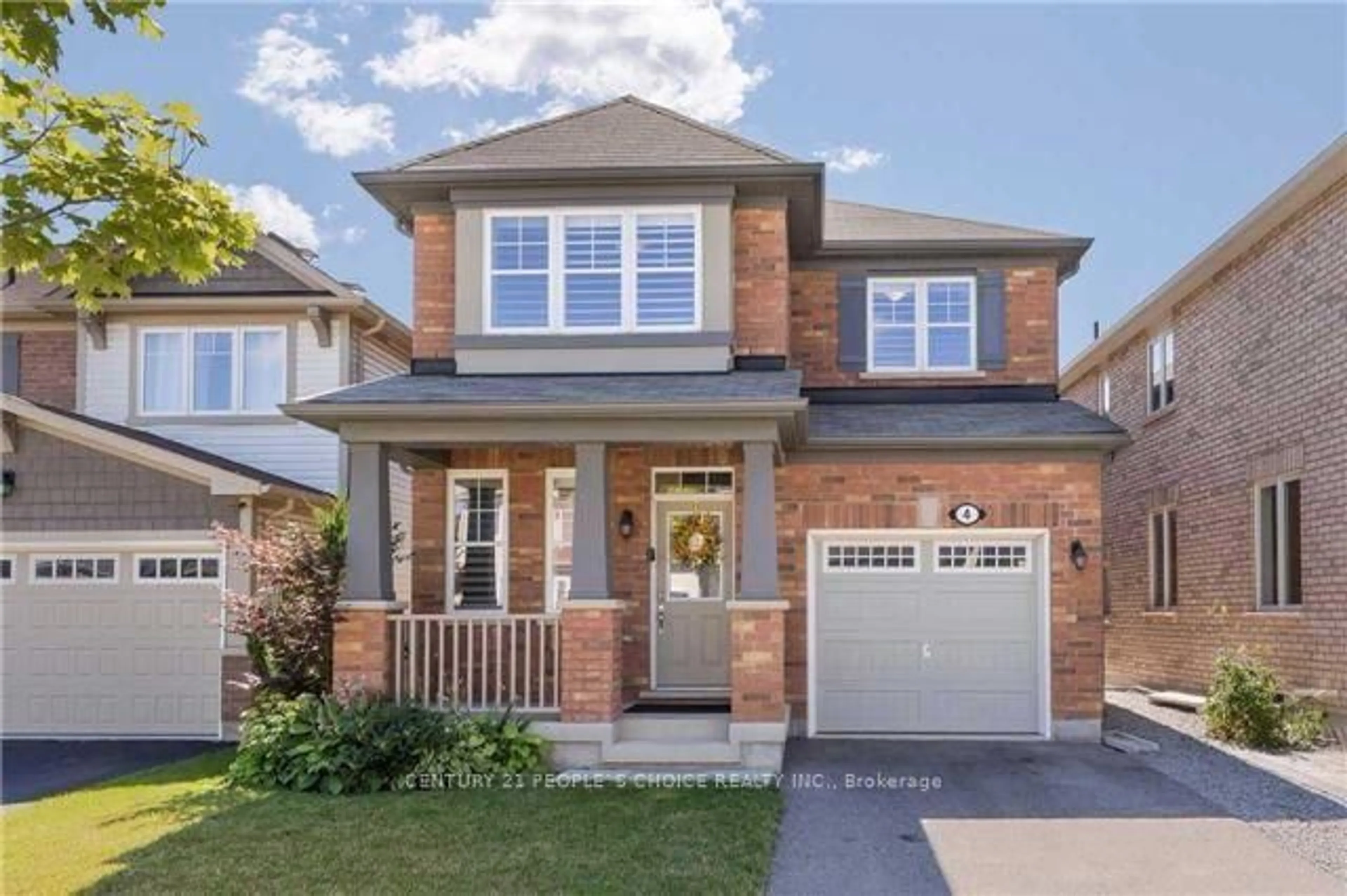 Home with brick exterior material, street for 4 Locomotive Cres, Brampton Ontario L7A 0T7