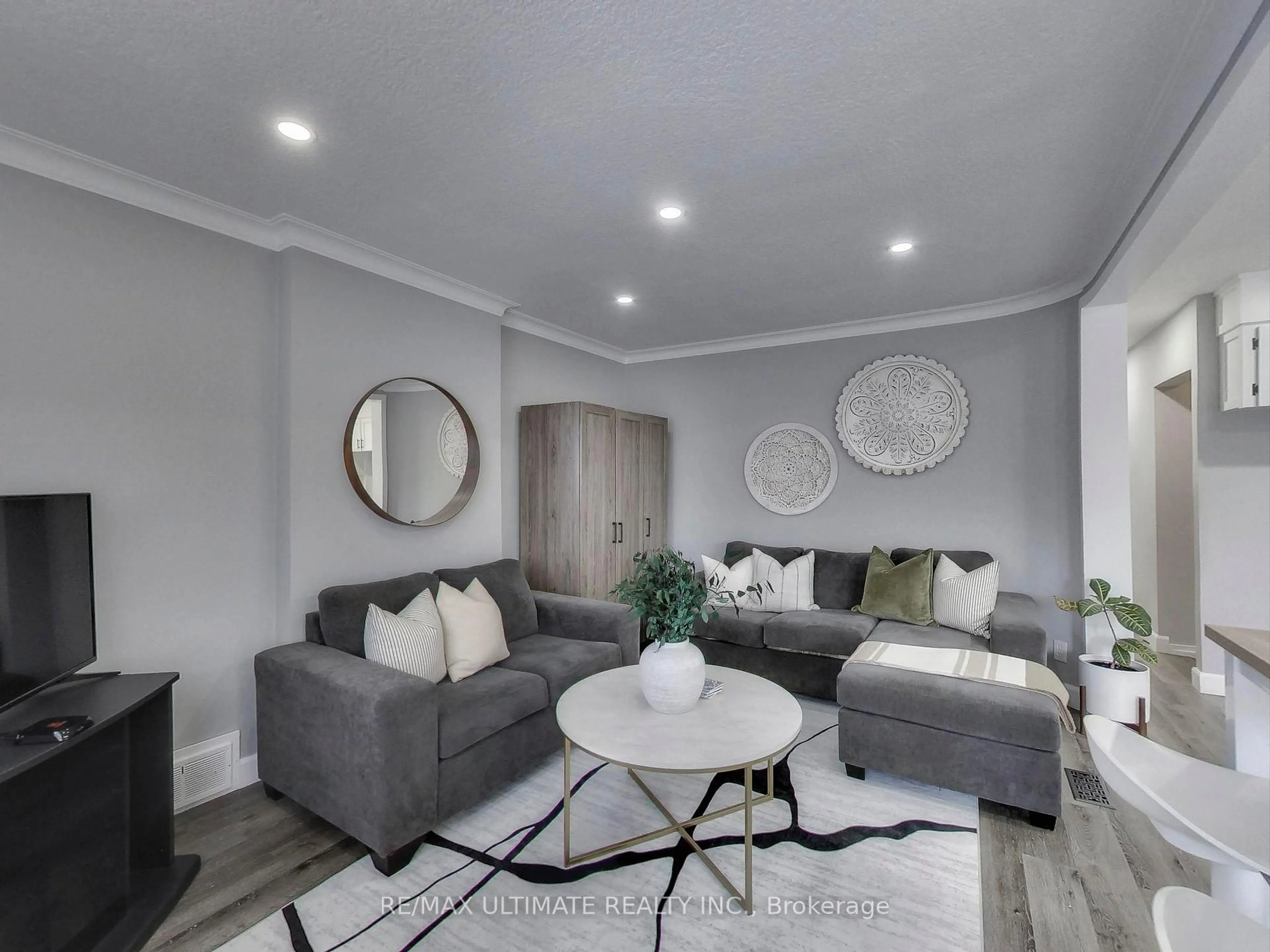 Living room with furniture, unknown for 107 Livingstone Ave, Toronto Ontario M6E 2L7