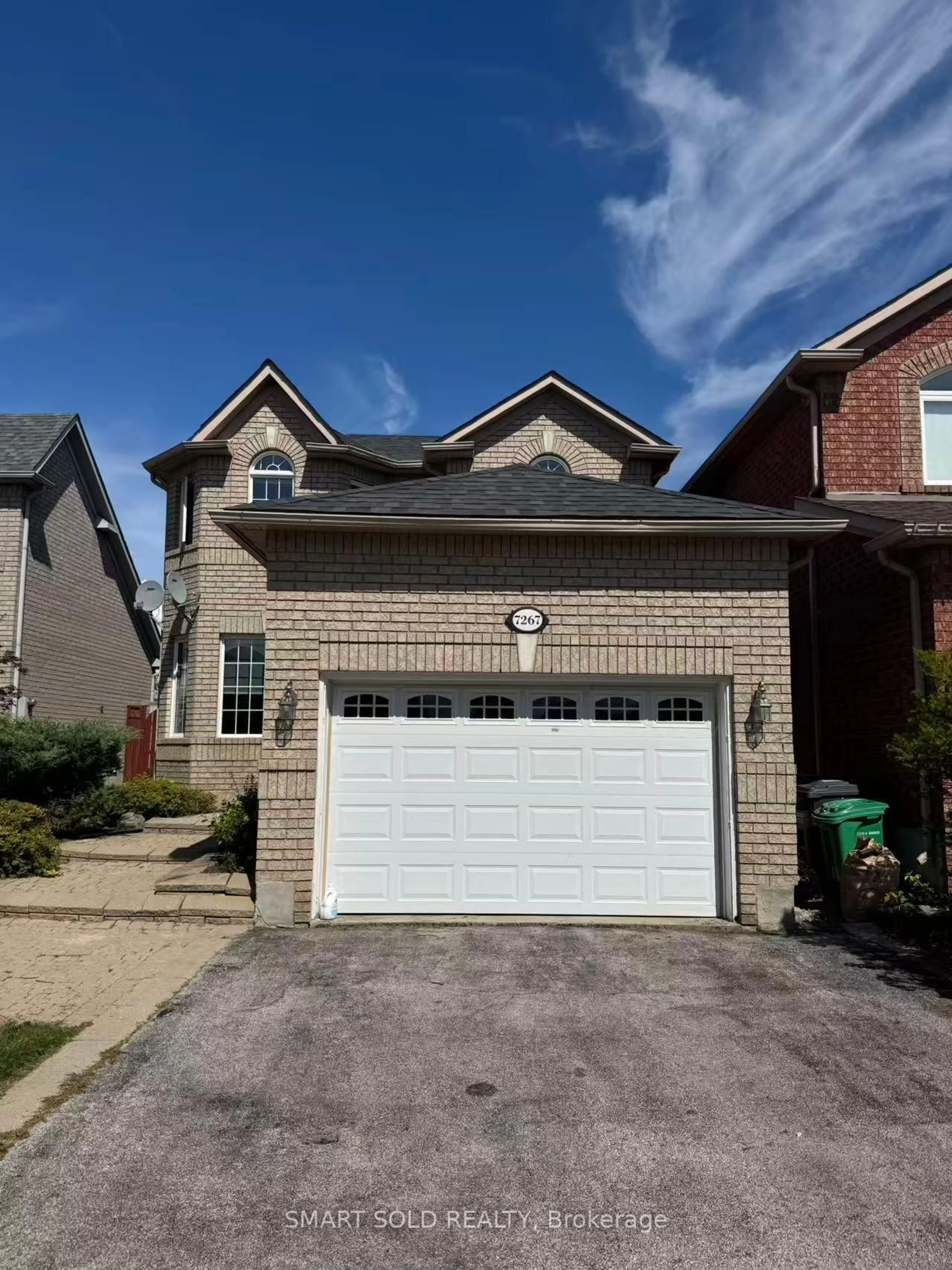 Home with brick exterior material, street for 7267 Aldercrest Dr, Mississauga Ontario L5N 7N8