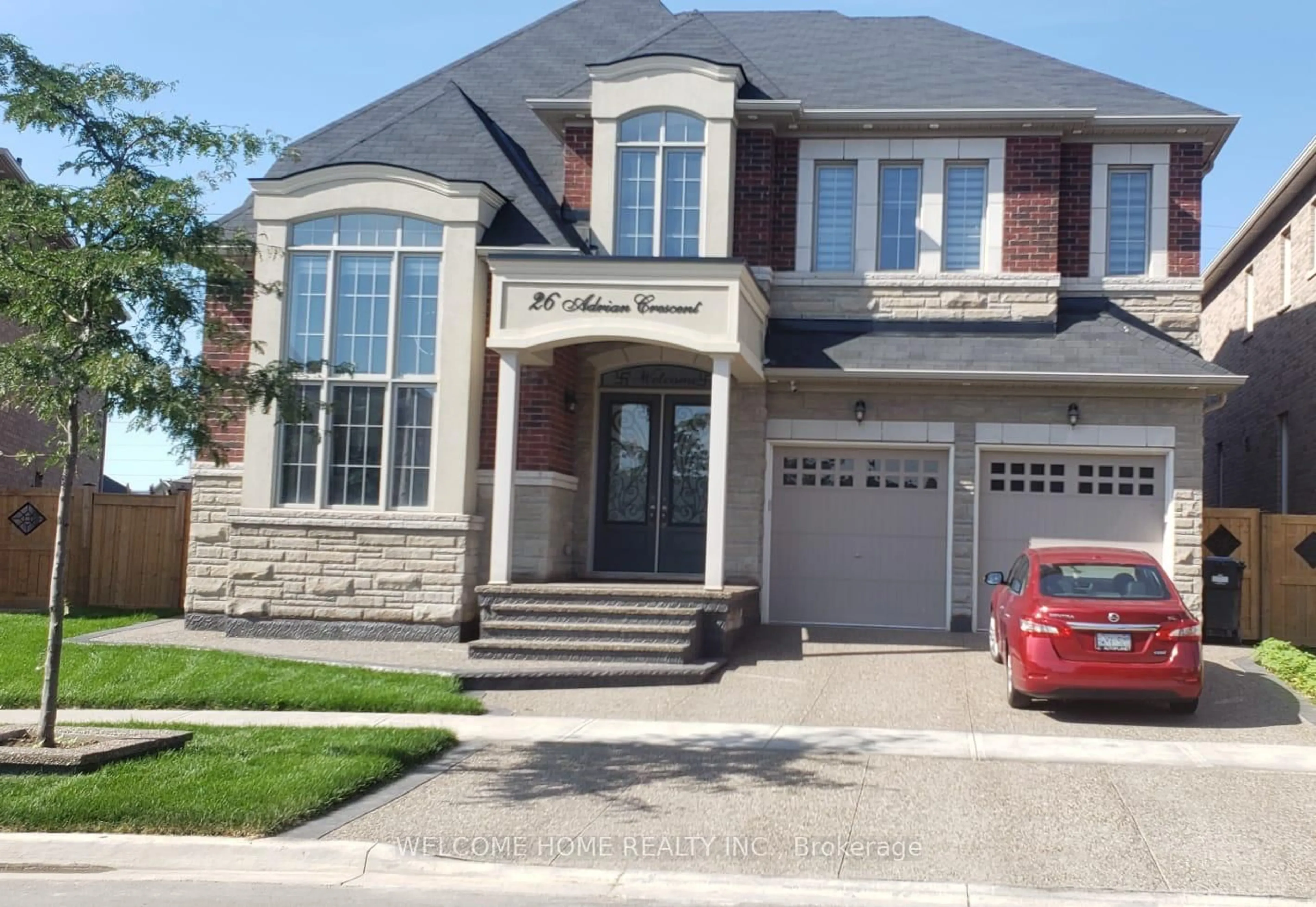 Home with brick exterior material, street for 26 Adrian Cres, Brampton Ontario L6X 5M6