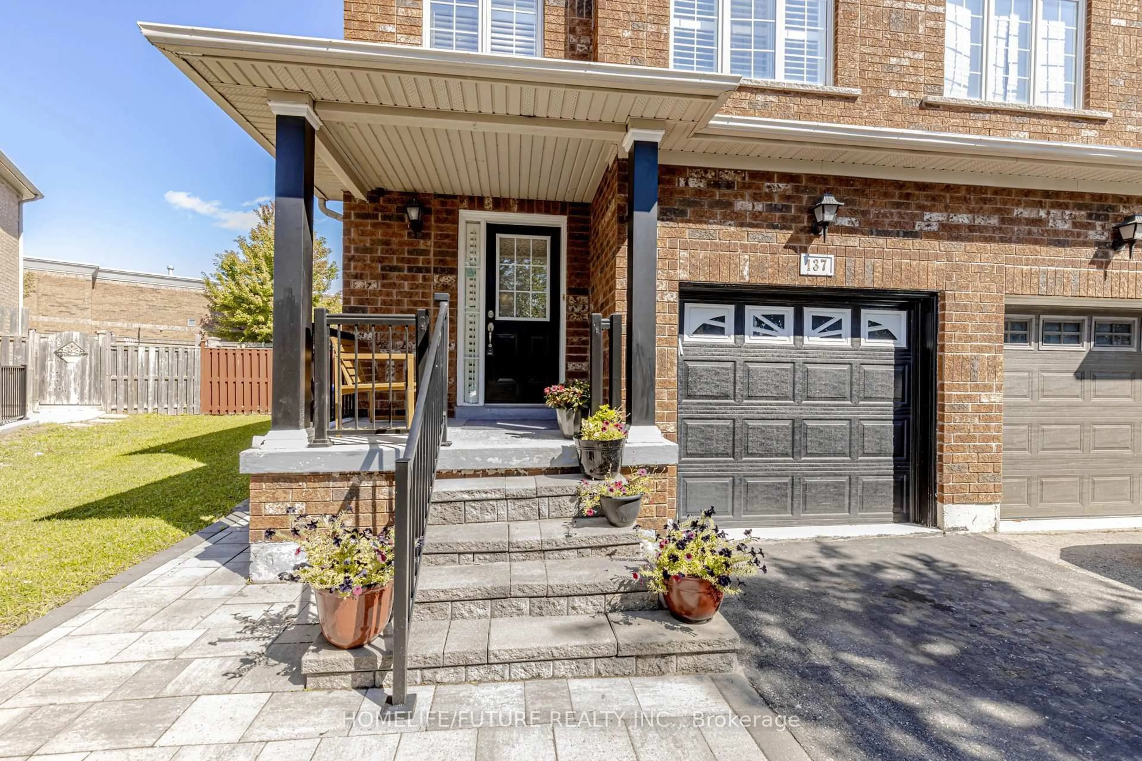 Home with brick exterior material, street for 137 Zia Dodda Cres, Brampton Ontario L6P 1J3