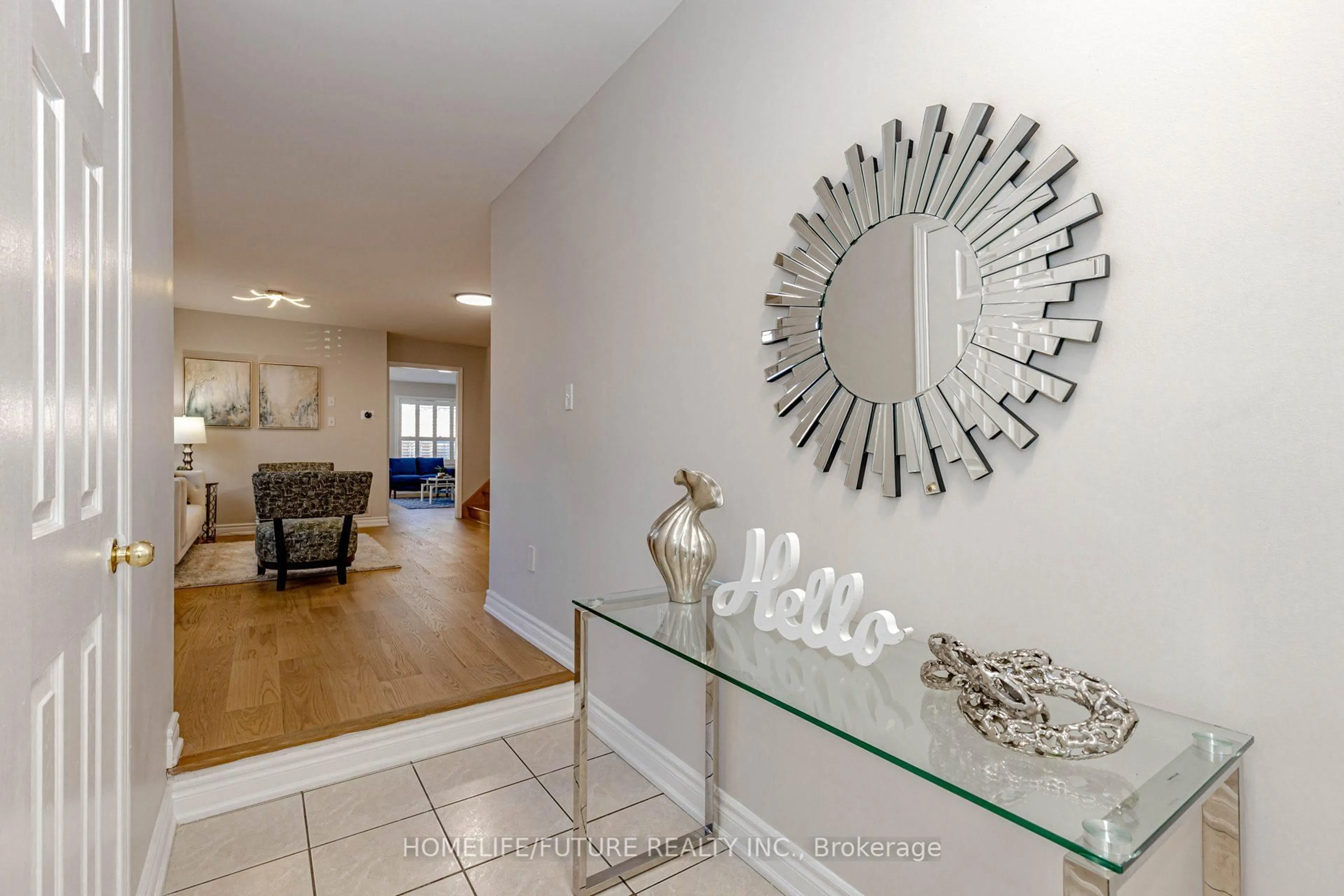 Indoor entryway for 137 Zia Dodda Cres, Brampton Ontario L6P 1J3