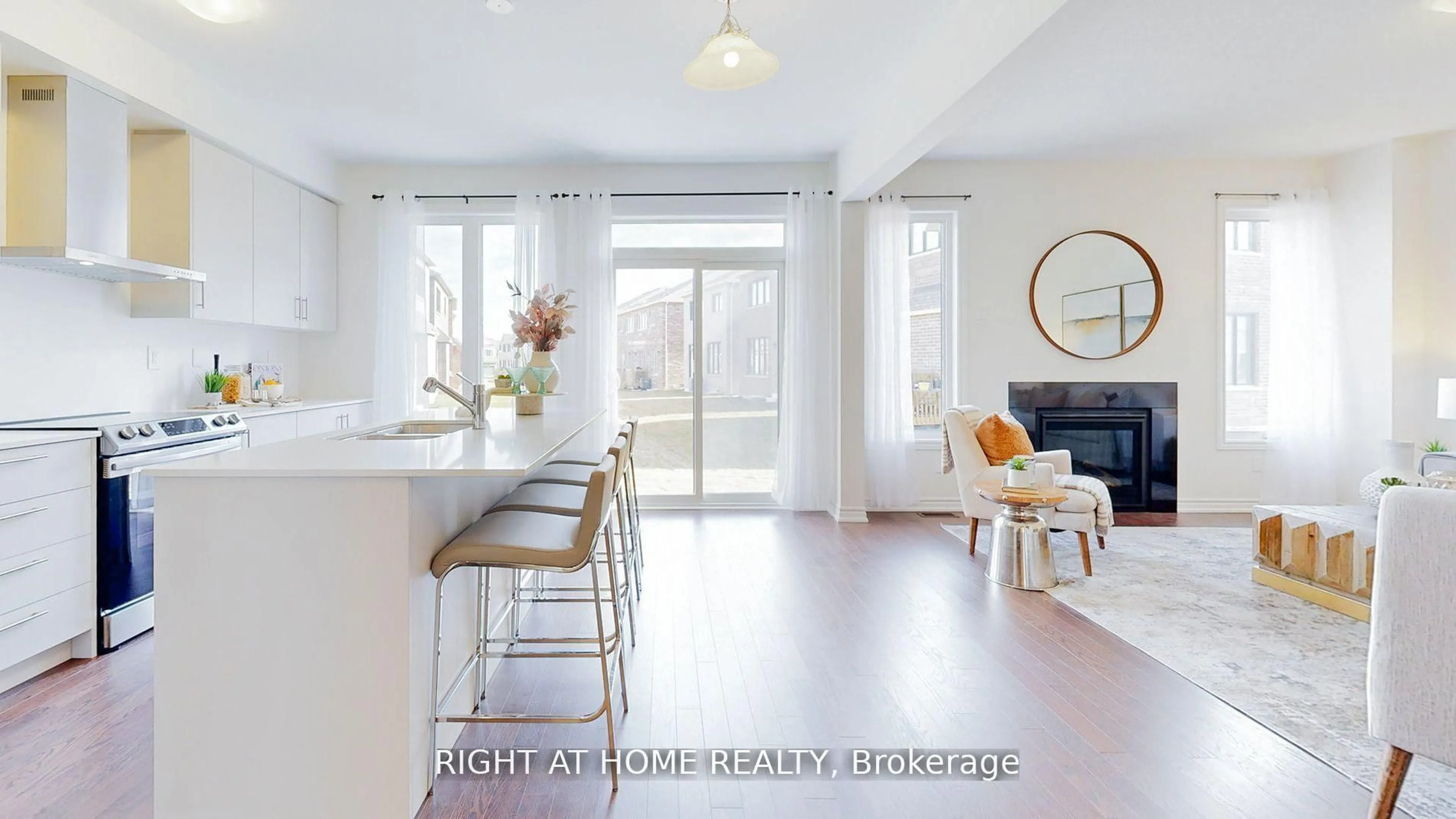 Open concept kitchen, unknown for 1462 Kitchen Crt, Milton Ontario L9E 1Y8