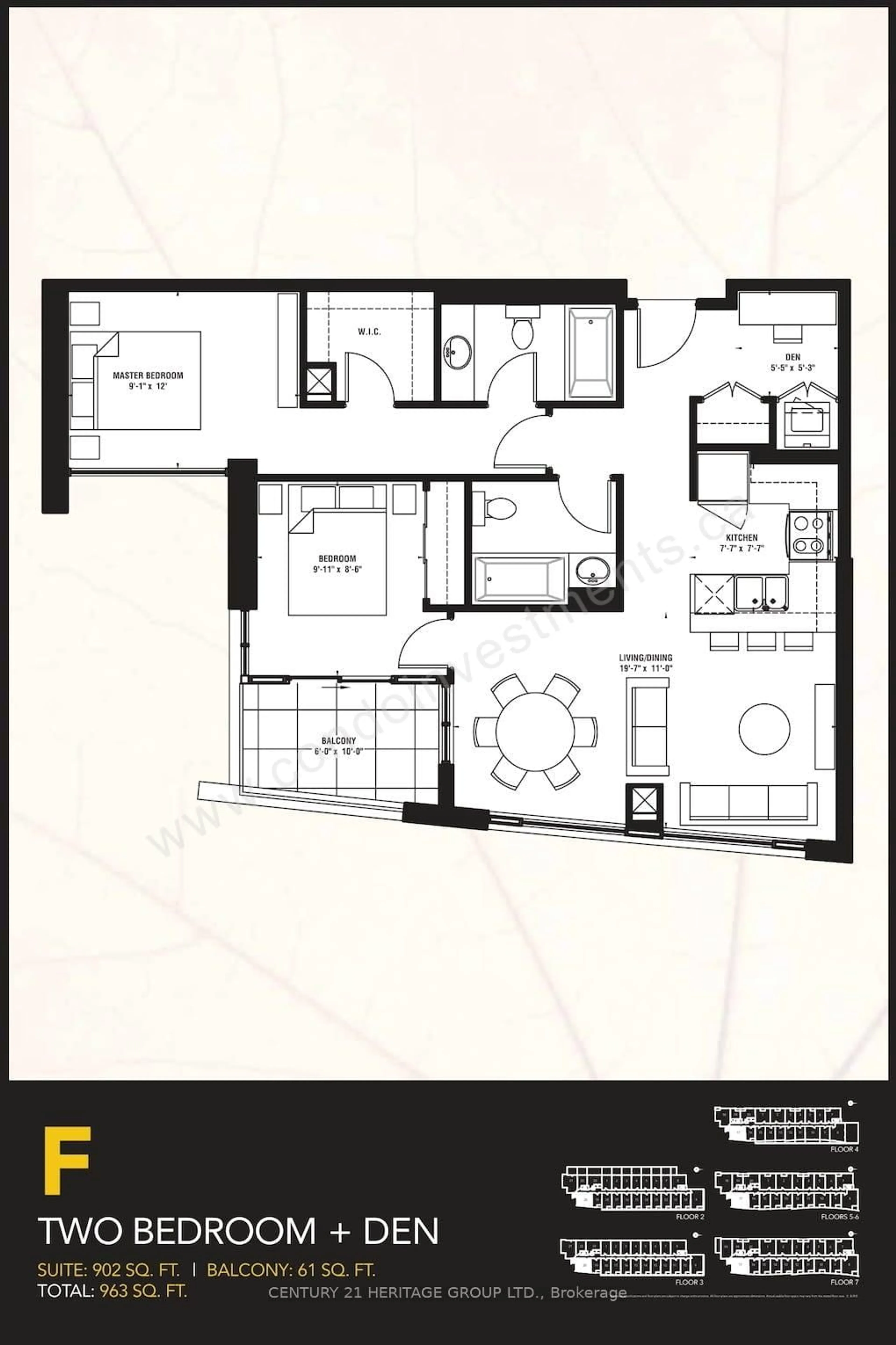Floor plan for 2522 Keele St #320, Toronto Ontario M6L 2N8