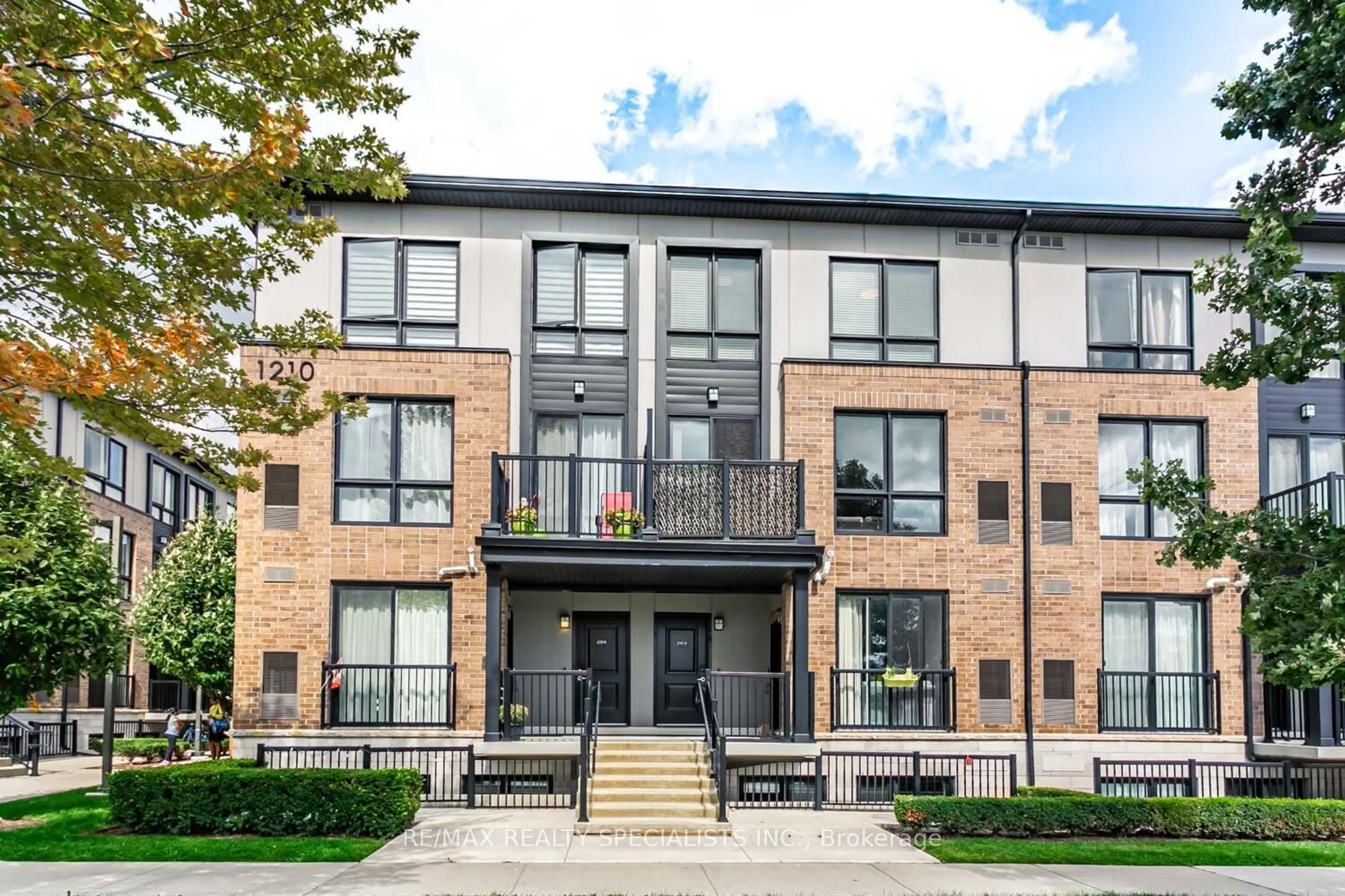 Home with brick exterior material, street for 1210 Main St #203, Milton Ontario L9T 9K8