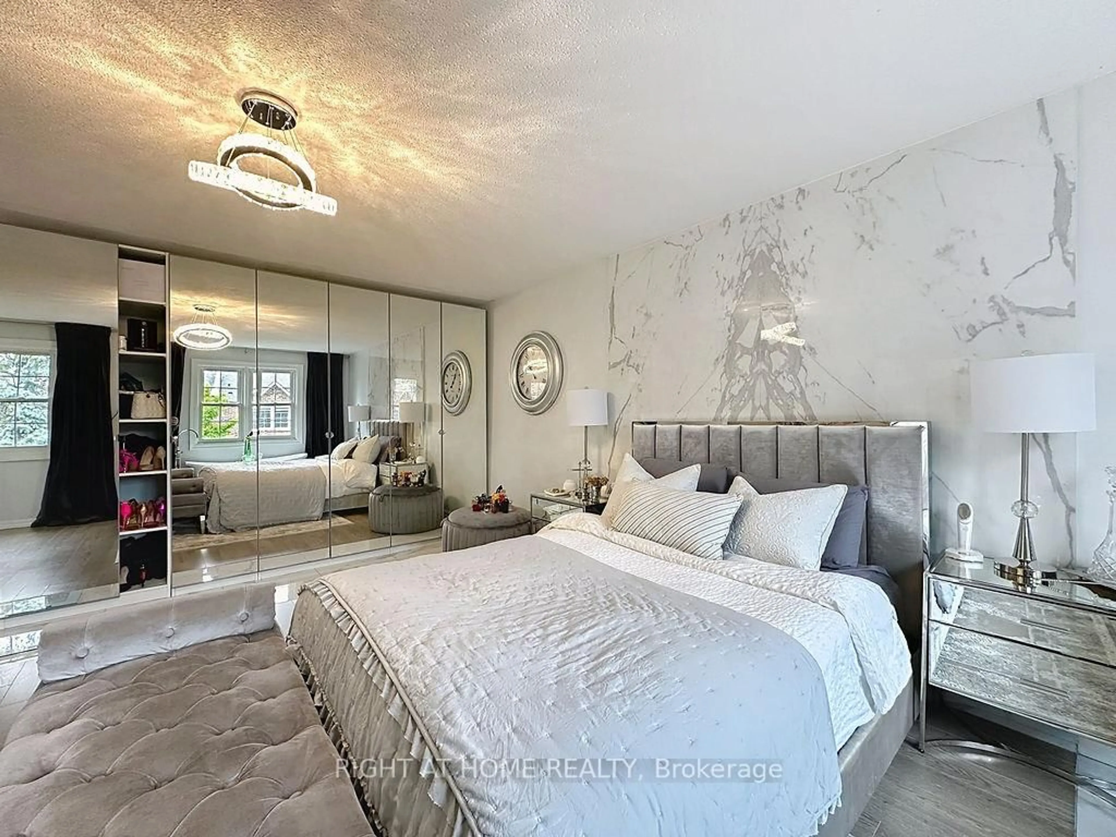 Bedroom with bed, unknown for 2120 Rathburn Rd #101, Mississauga Ontario L4W 2S8
