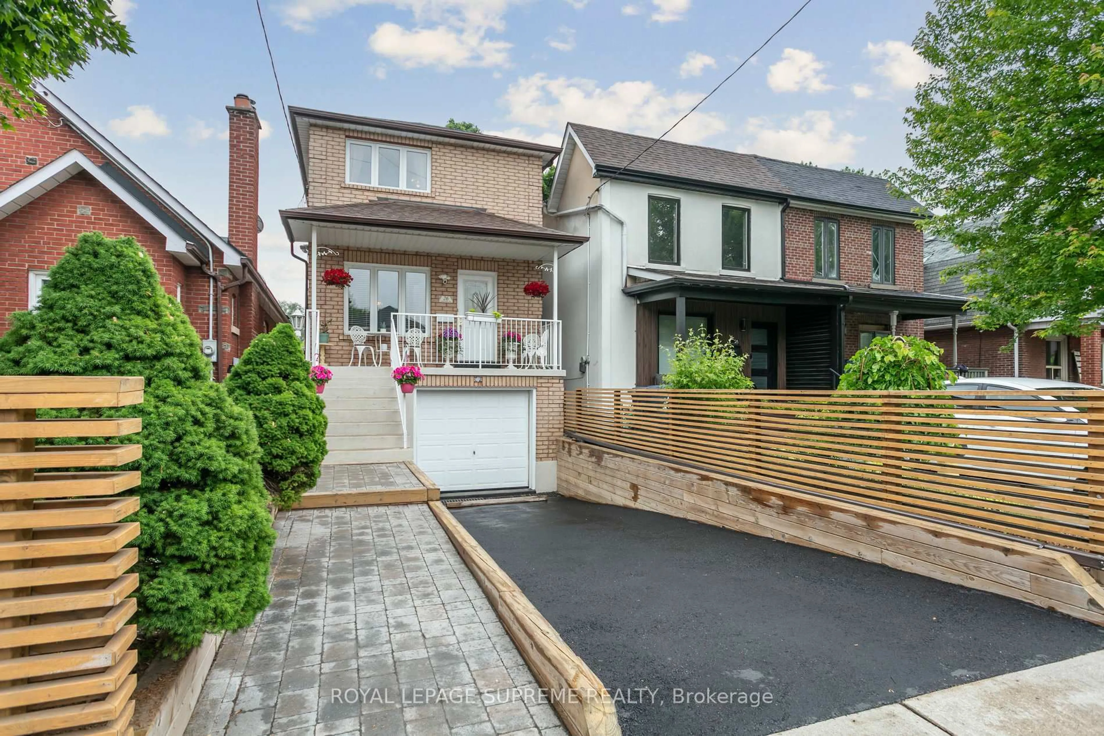 Home with brick exterior material, street for 26 Guestville Ave, Toronto Ontario M6N 4N2