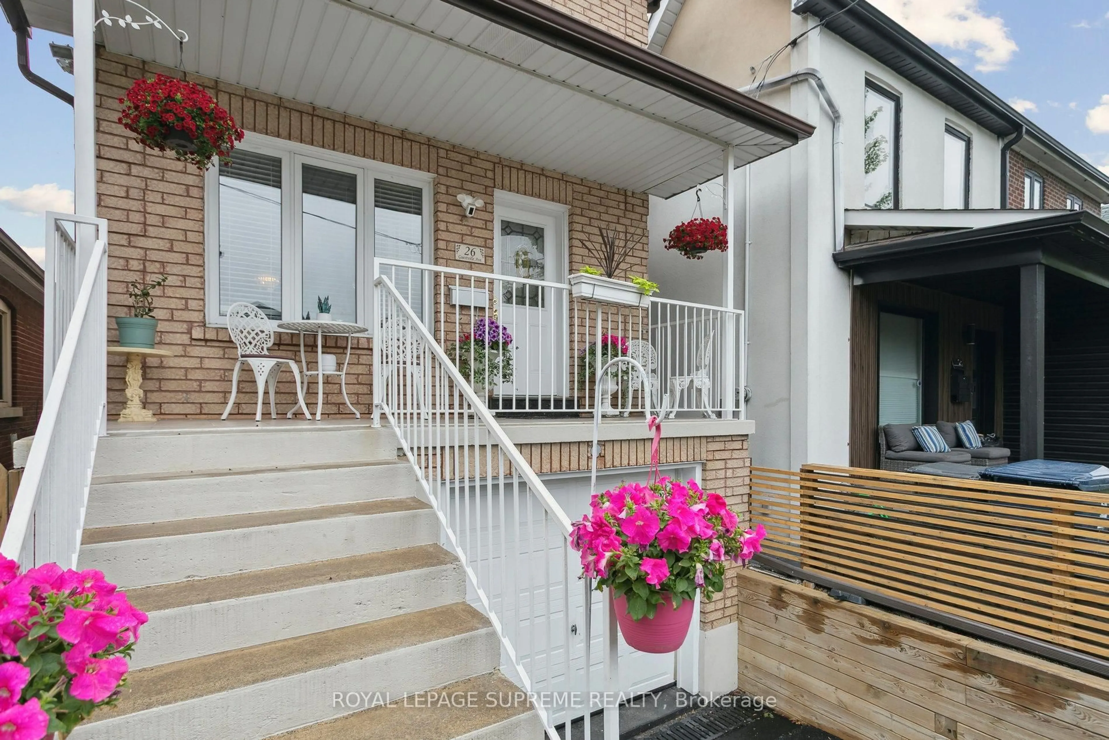 Patio, street for 26 Guestville Ave, Toronto Ontario M6N 4N2