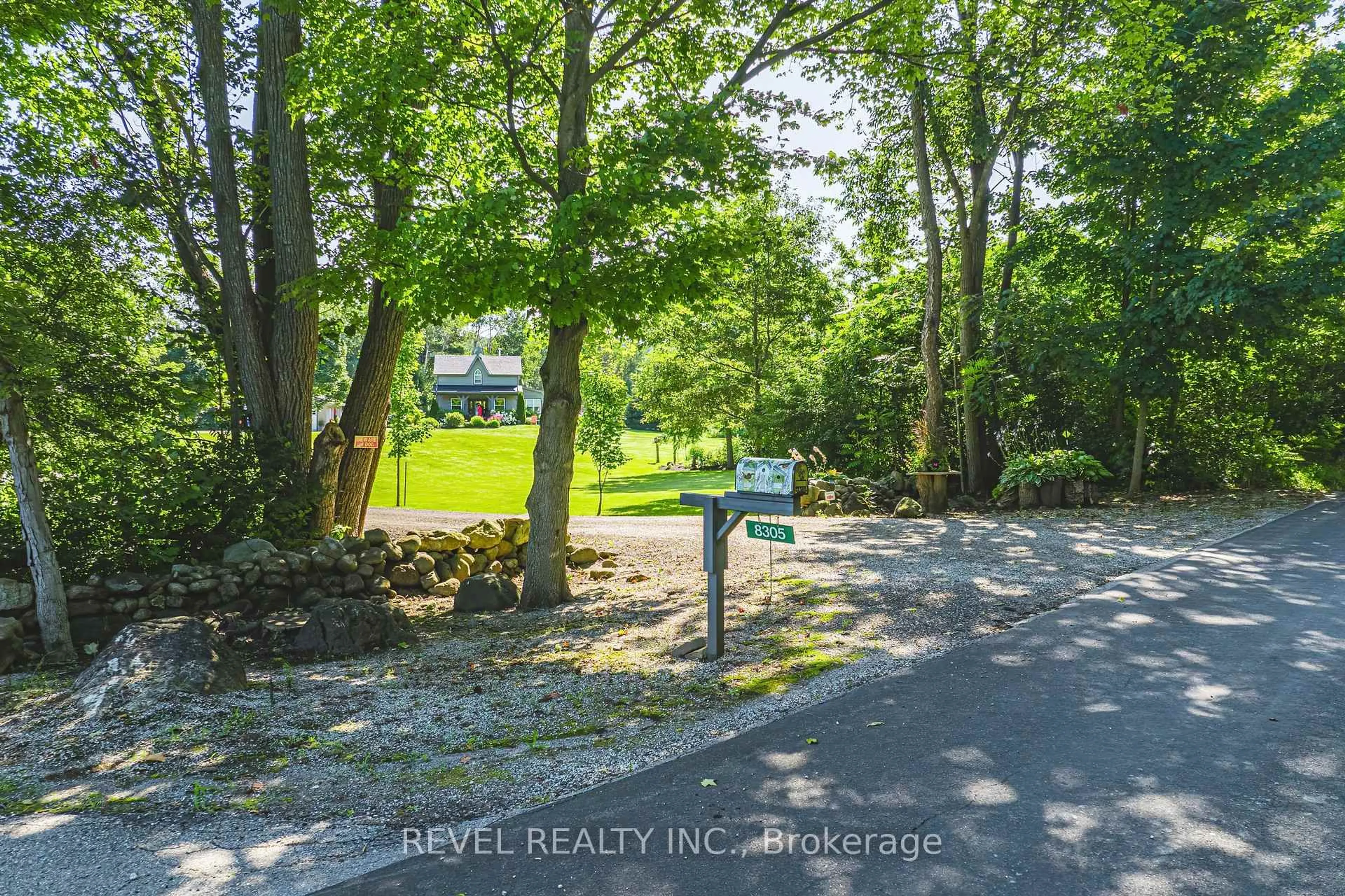 A pic from outside/outdoor area/front of a property/back of a property/a pic from drone, forest/trees view for 8305 CANYON Rd, Milton Ontario L0P 1B0
