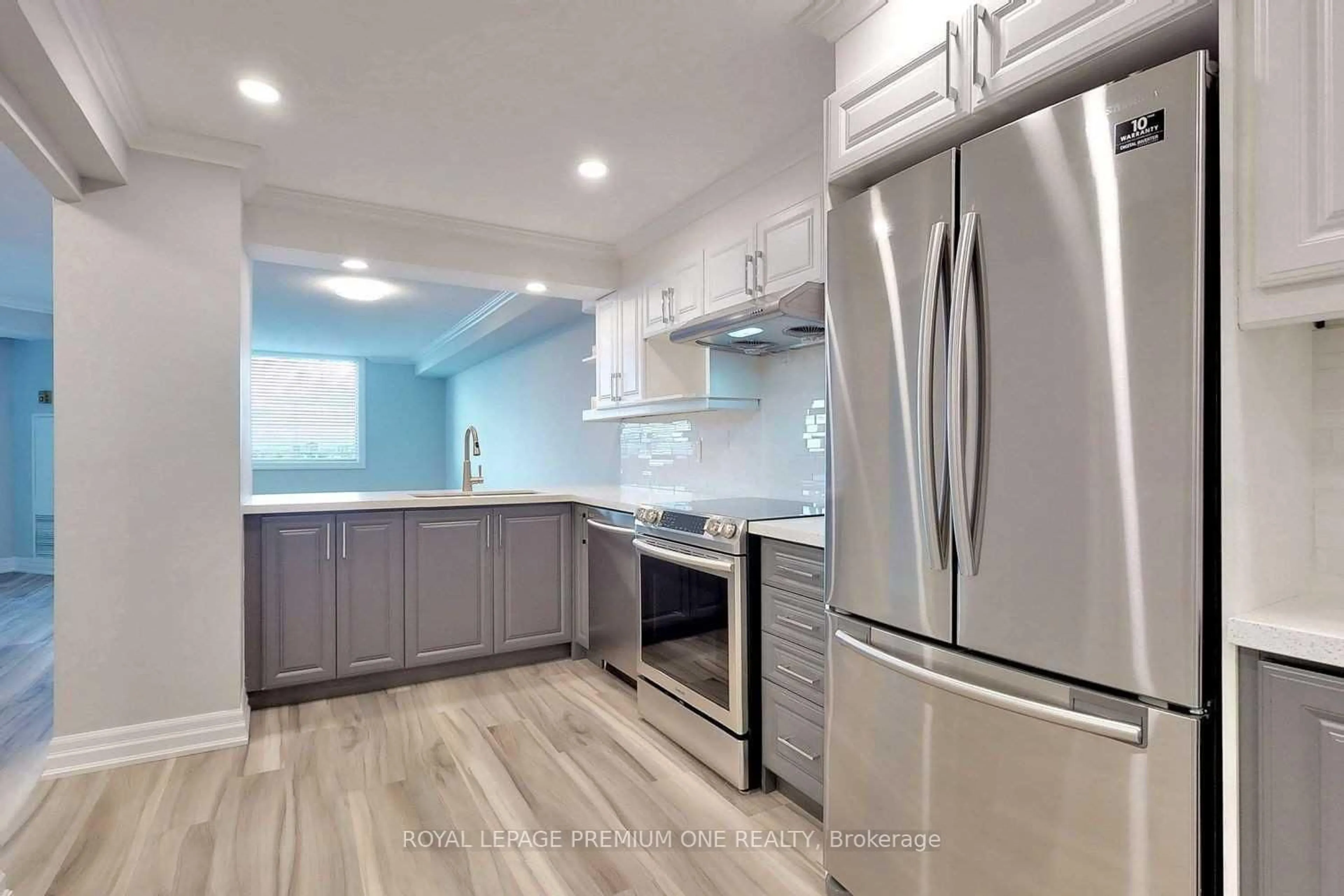 Contemporary kitchen, ceramic/tile floor for 234 Albion Rd #2106, Toronto Ontario M9W 6A5