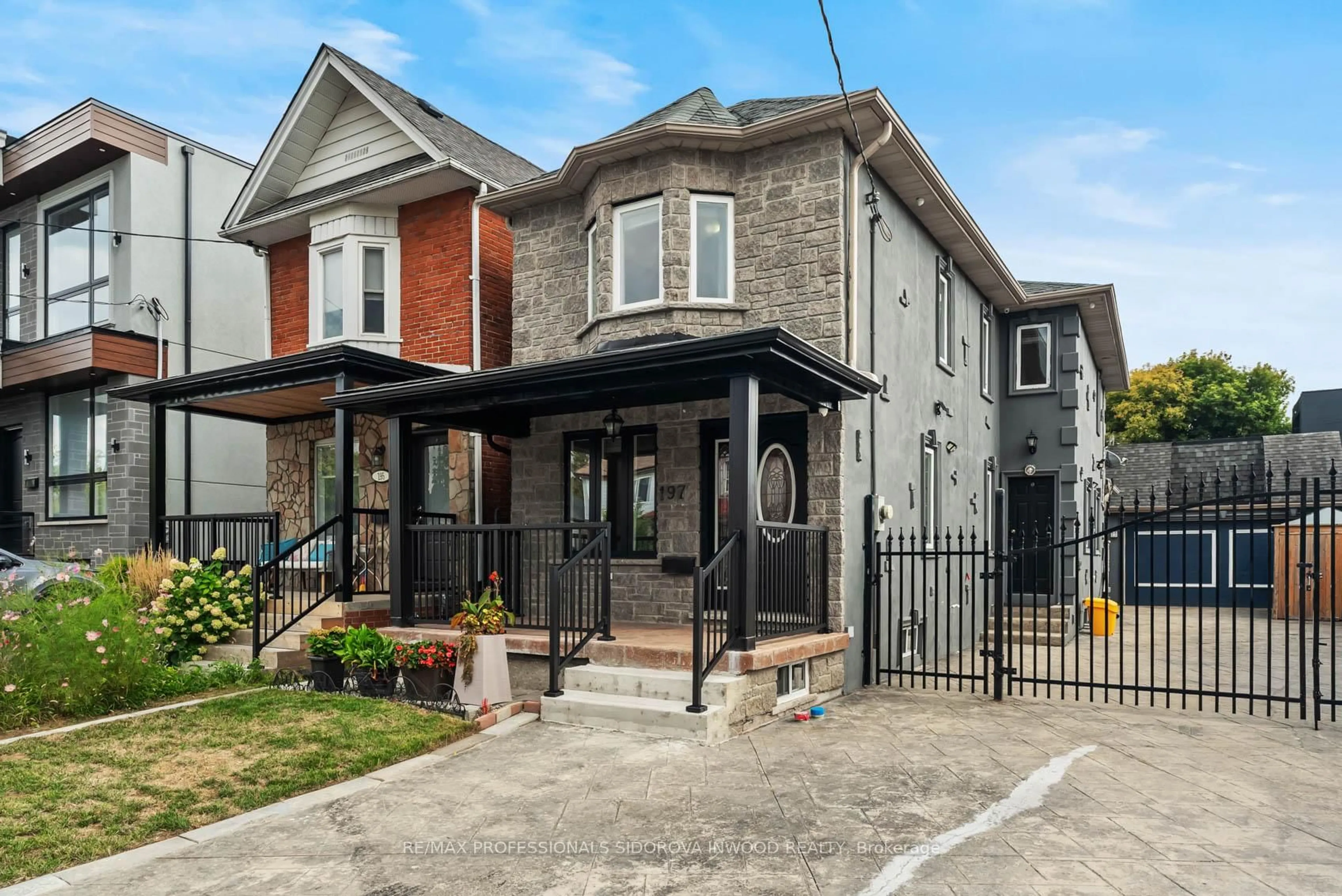 Home with brick exterior material, street for 197 Lambton Ave, Toronto Ontario M6N 2T2