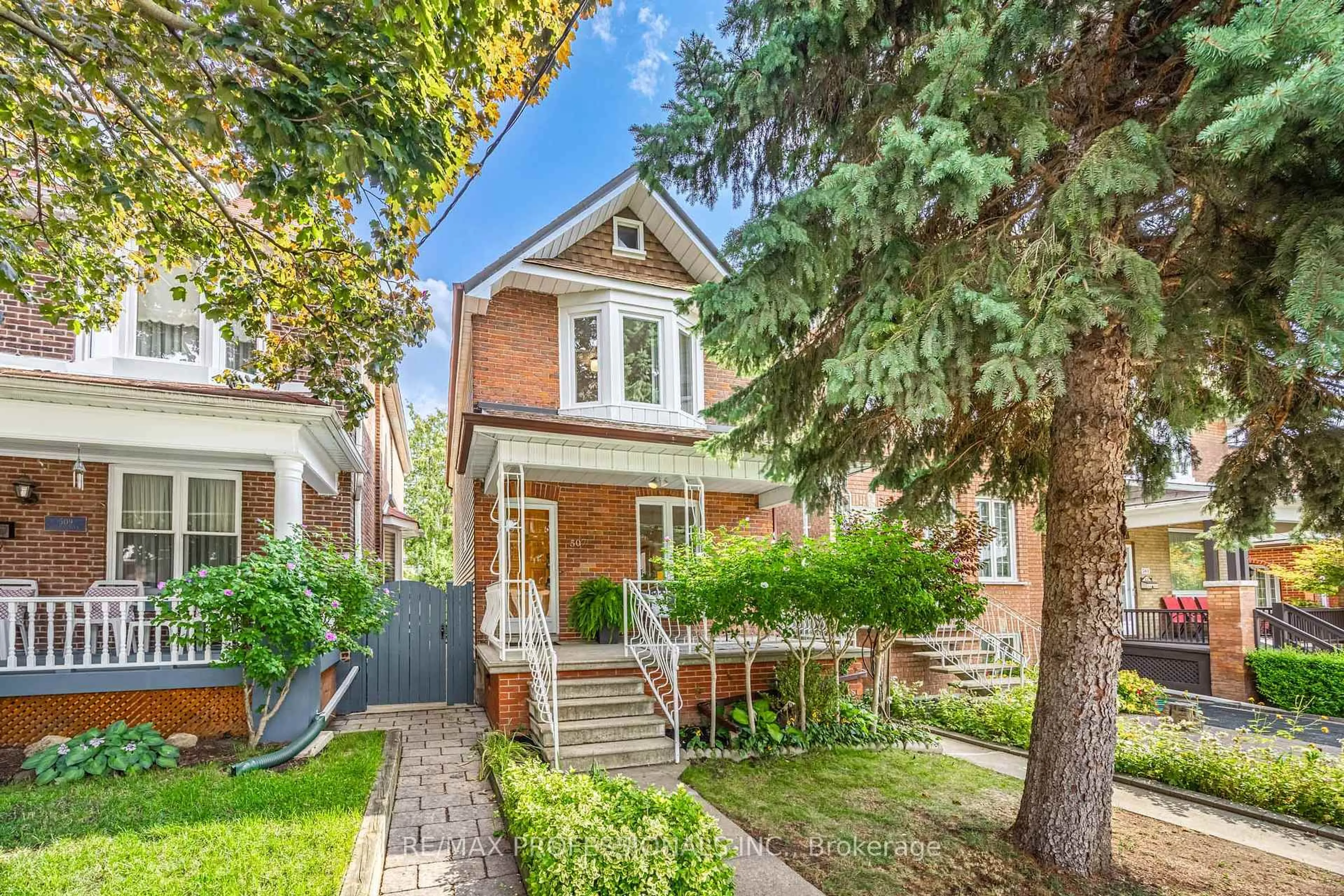 Home with brick exterior material, street for 507 Salem Ave, Toronto Ontario M6H 3C9