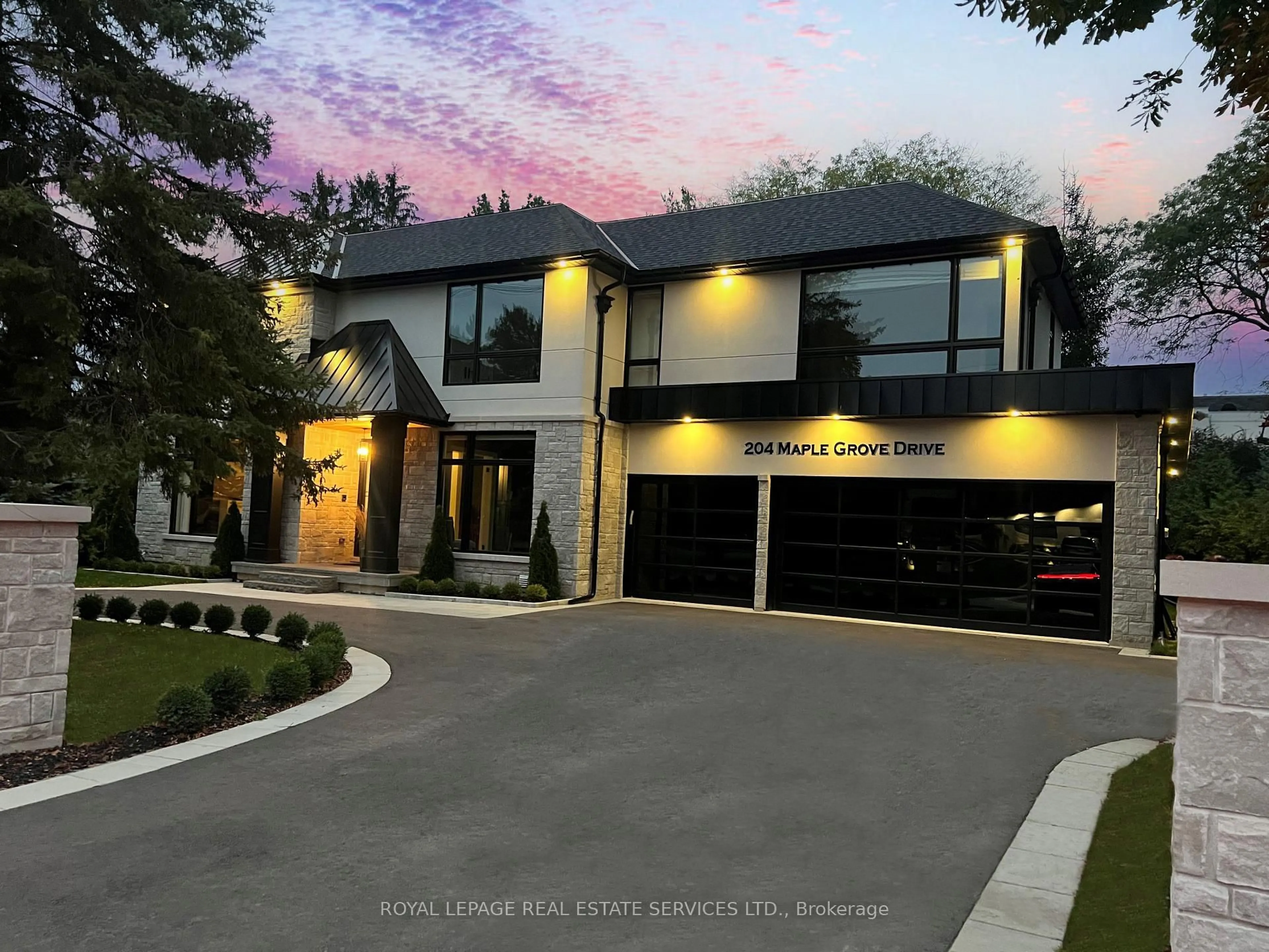 Home with brick exterior material, street for 204 Maple Grove Dr, Oakville Ontario L6J 4V3