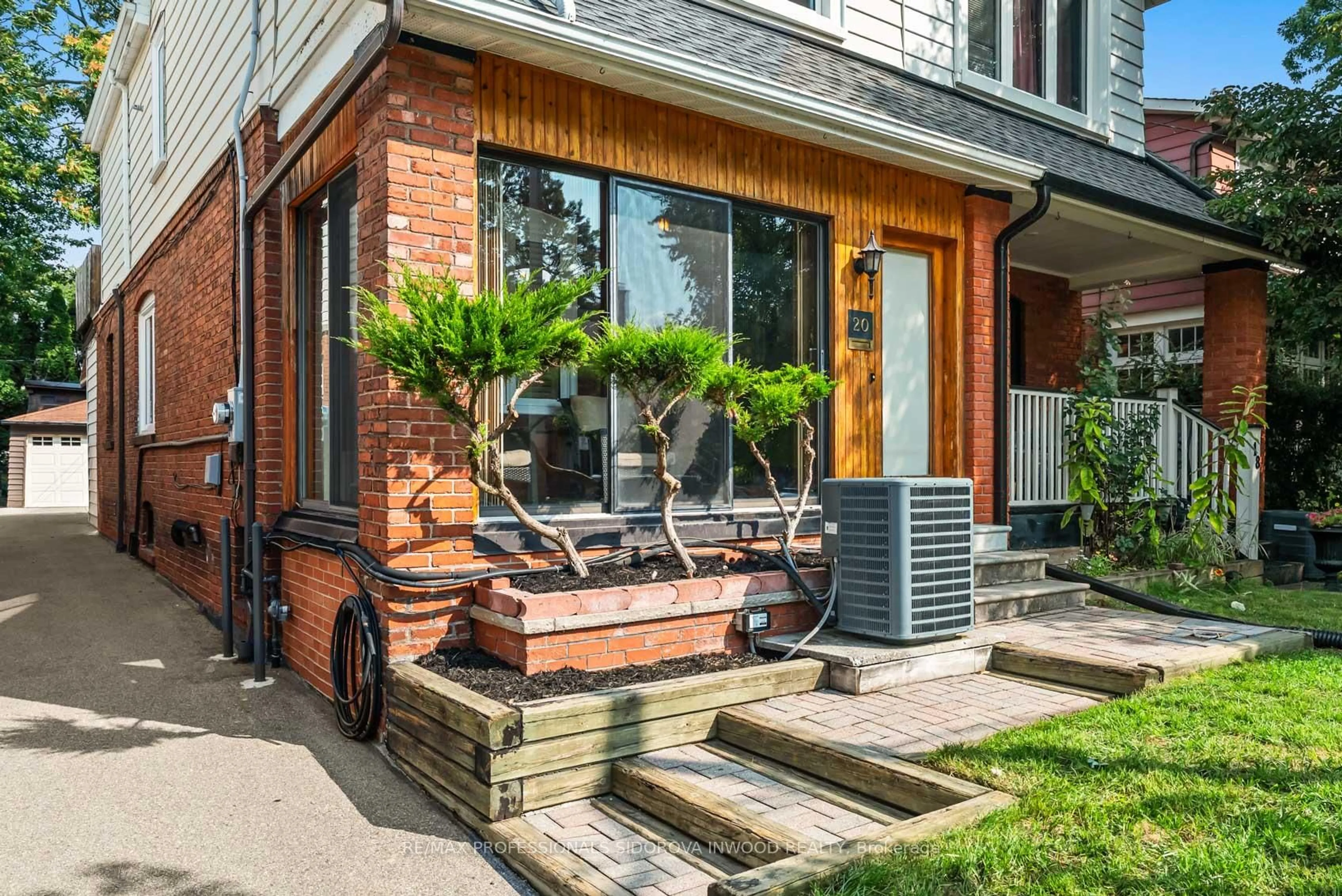 Home with brick exterior material, street for 20 Webb Ave, Toronto Ontario M6P 1M5