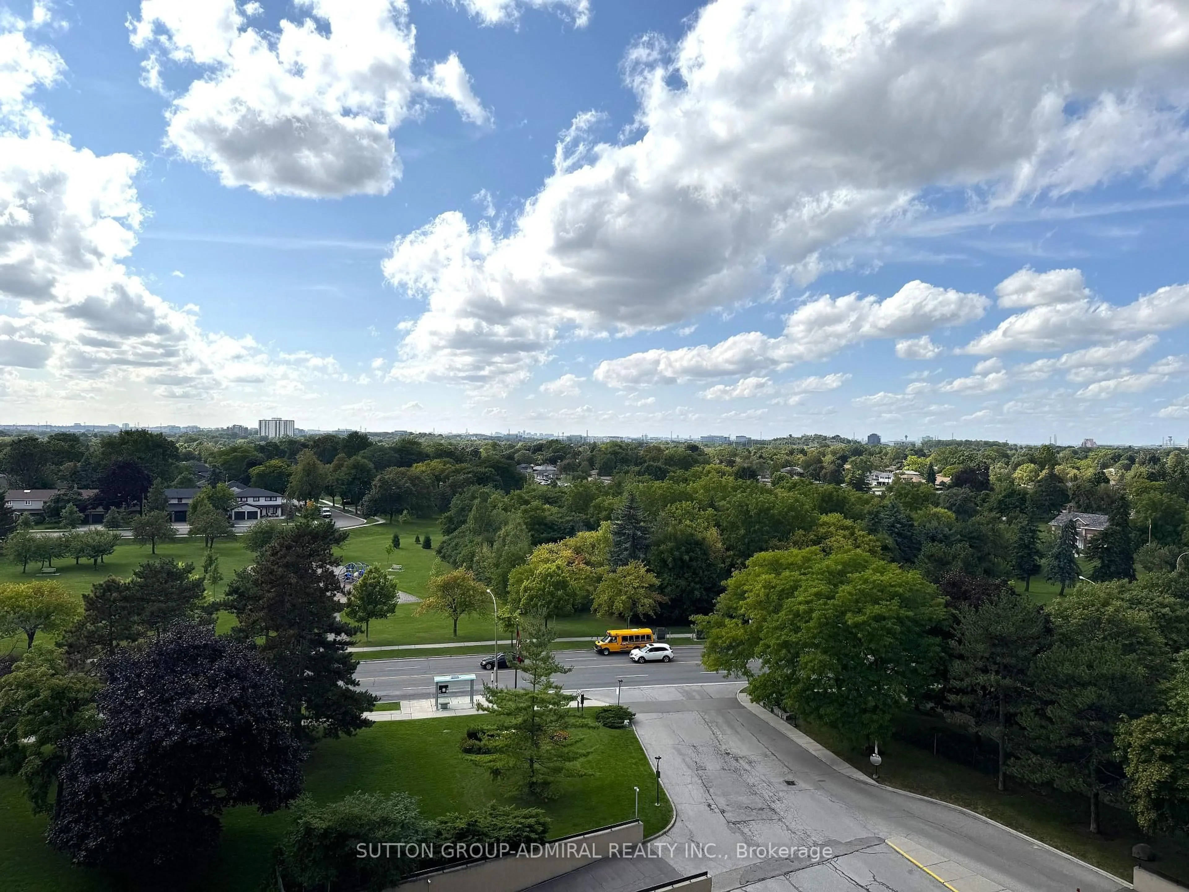 A pic from outside/outdoor area/front of a property/back of a property/a pic from drone, unknown for 451 The West Mall #908, Toronto Ontario M9C 1G1