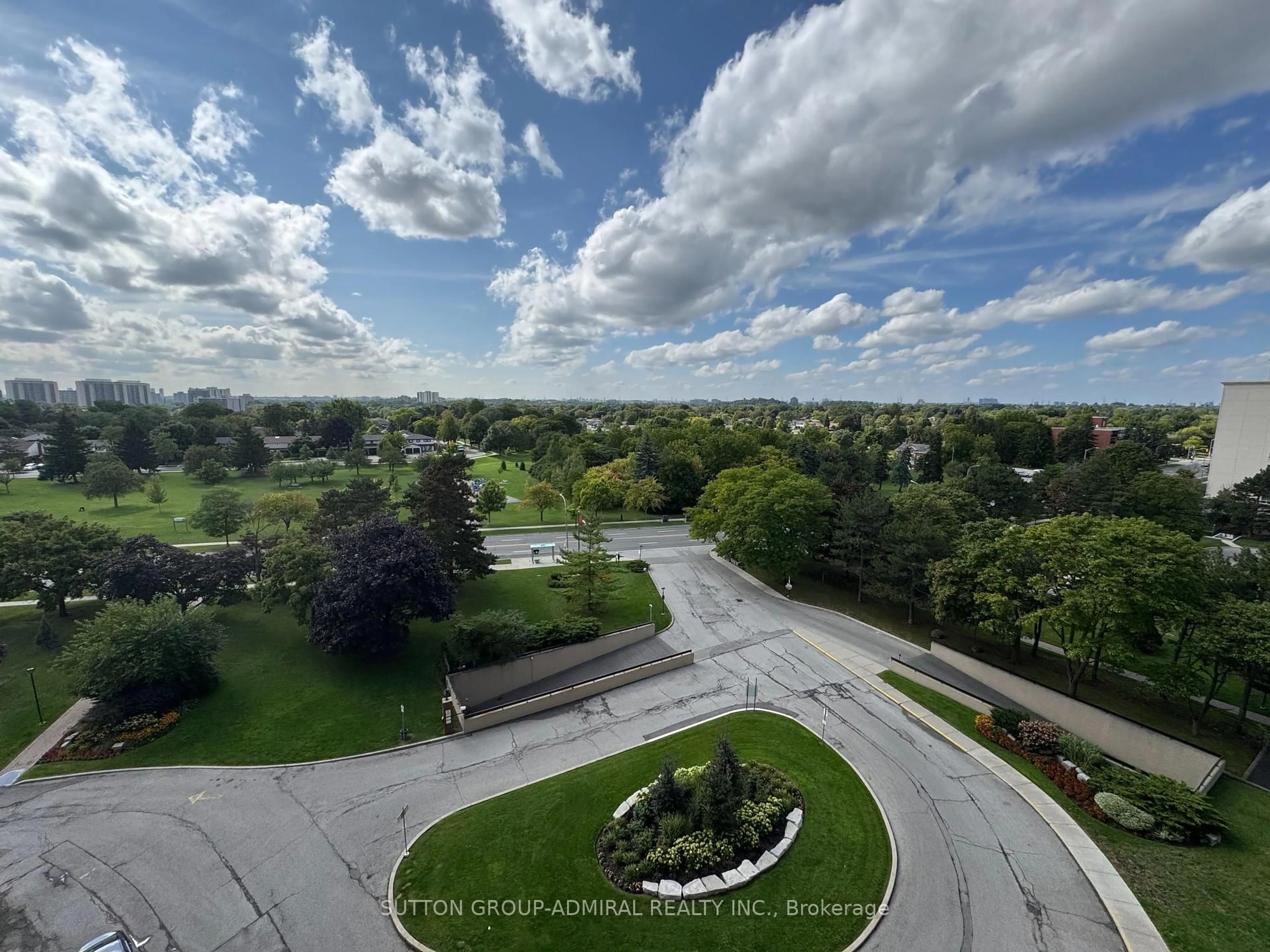A pic from outside/outdoor area/front of a property/back of a property/a pic from drone, unknown for 451 The West Mall #908, Toronto Ontario M9C 1G1