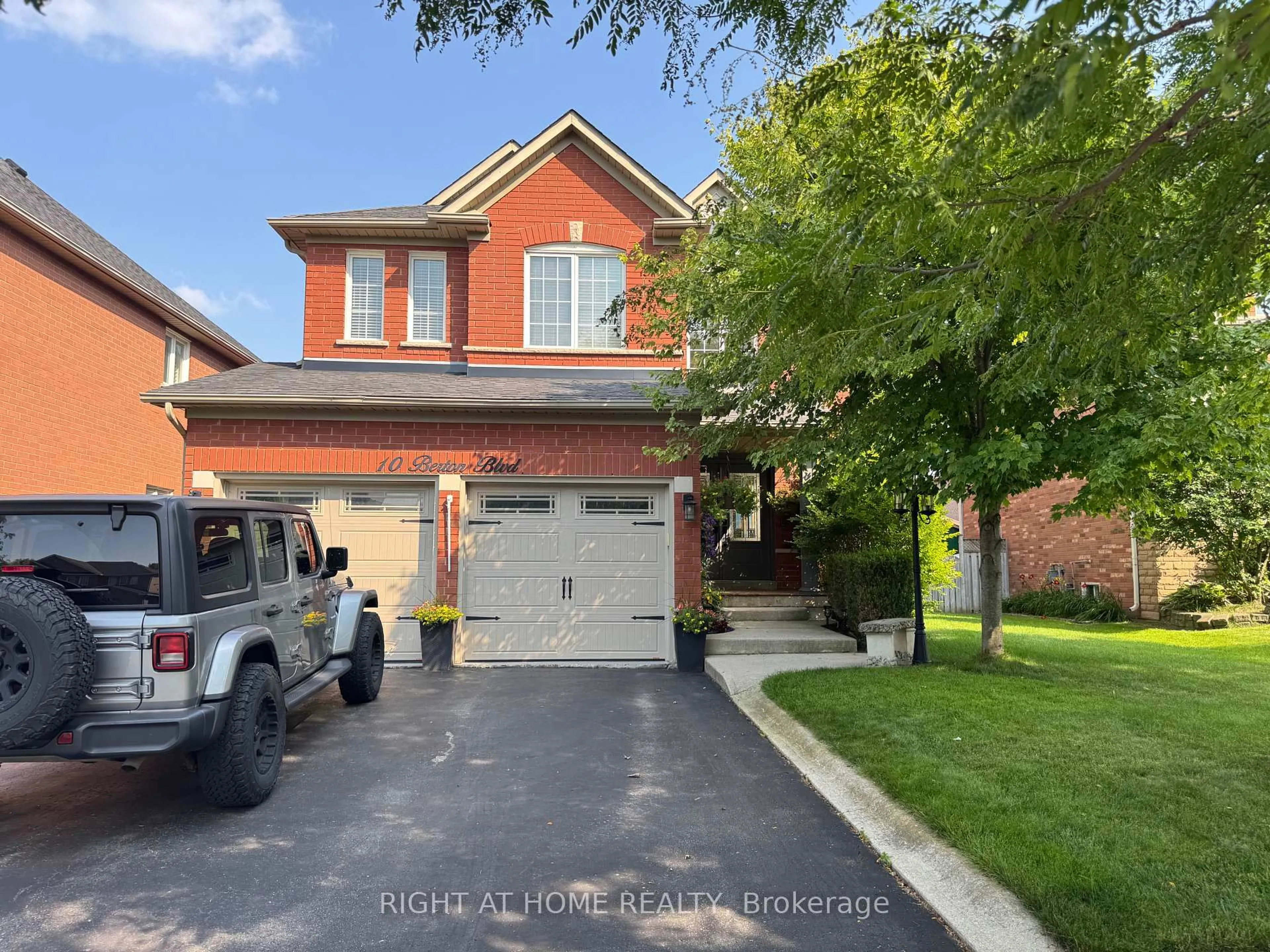 Home with brick exterior material, street for 10 Berton Blvd, Halton Hills Ontario L7G 6A5