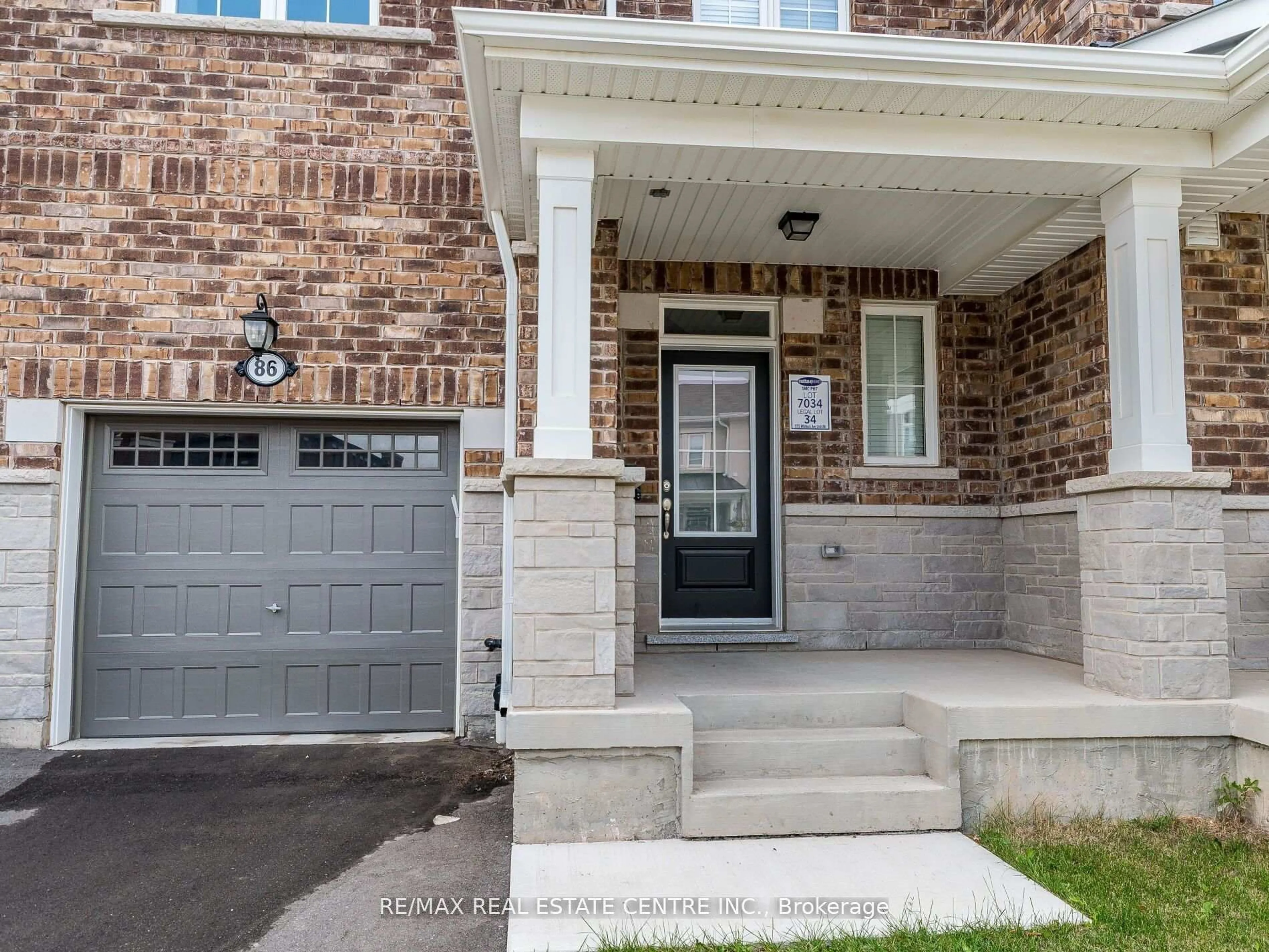 Home with brick exterior material, street for 975 Whitlock Ave #86, Milton Ontario L9E 1S9