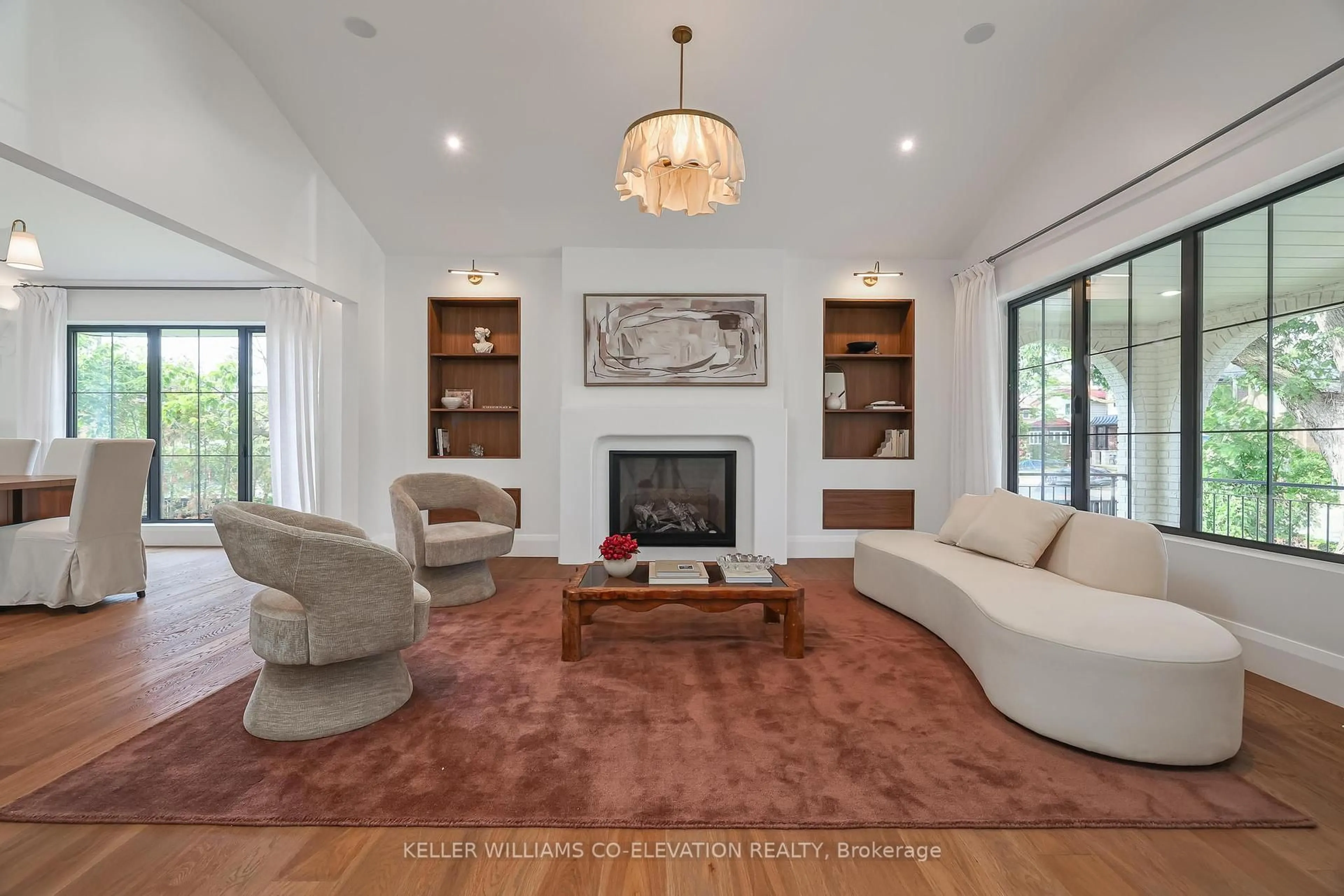 Living room with furniture, unknown for 36 Rosemeade Ave, Toronto Ontario M8Y 3A3