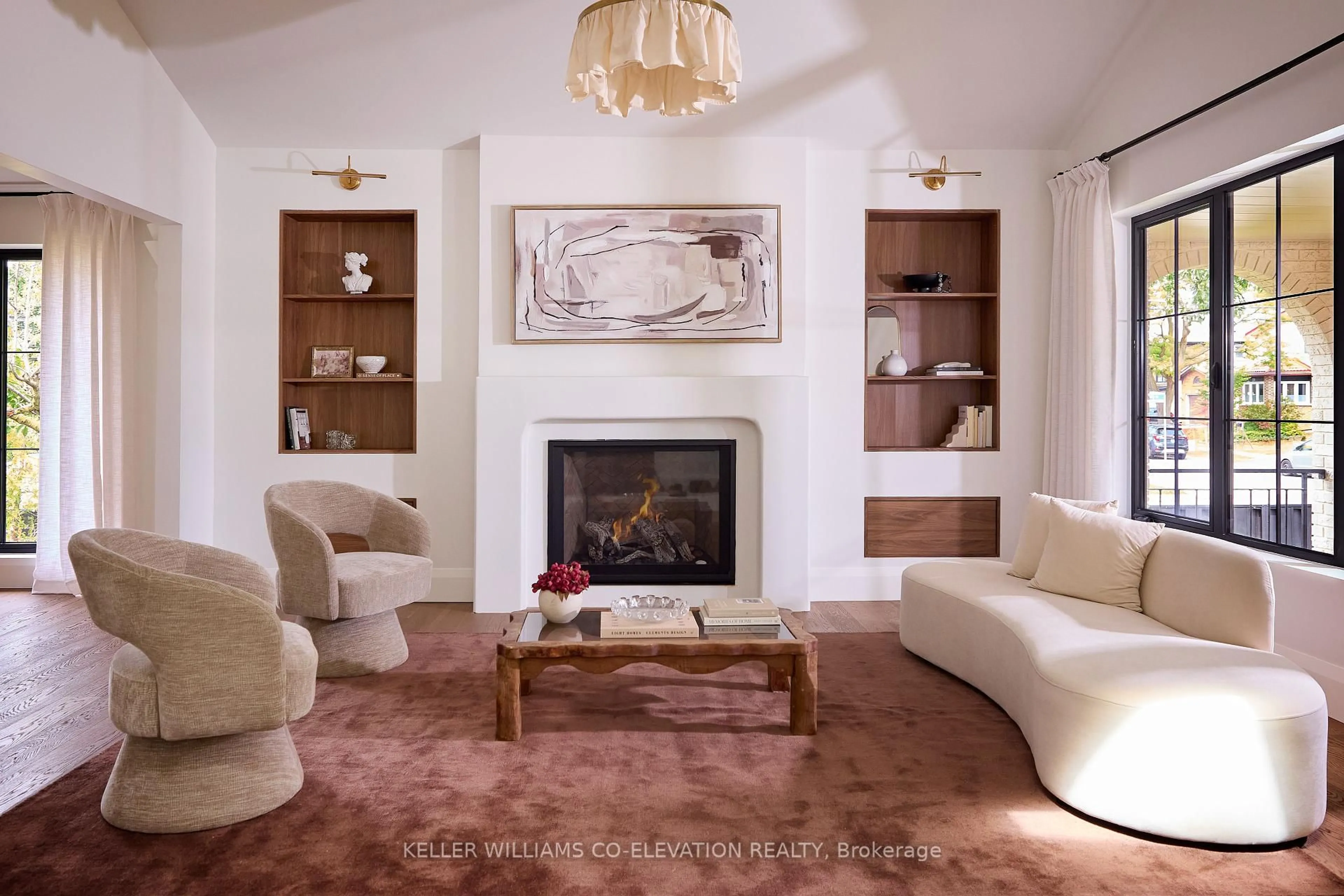Living room with furniture, unknown for 36 Rosemeade Ave, Toronto Ontario M8Y 3A3