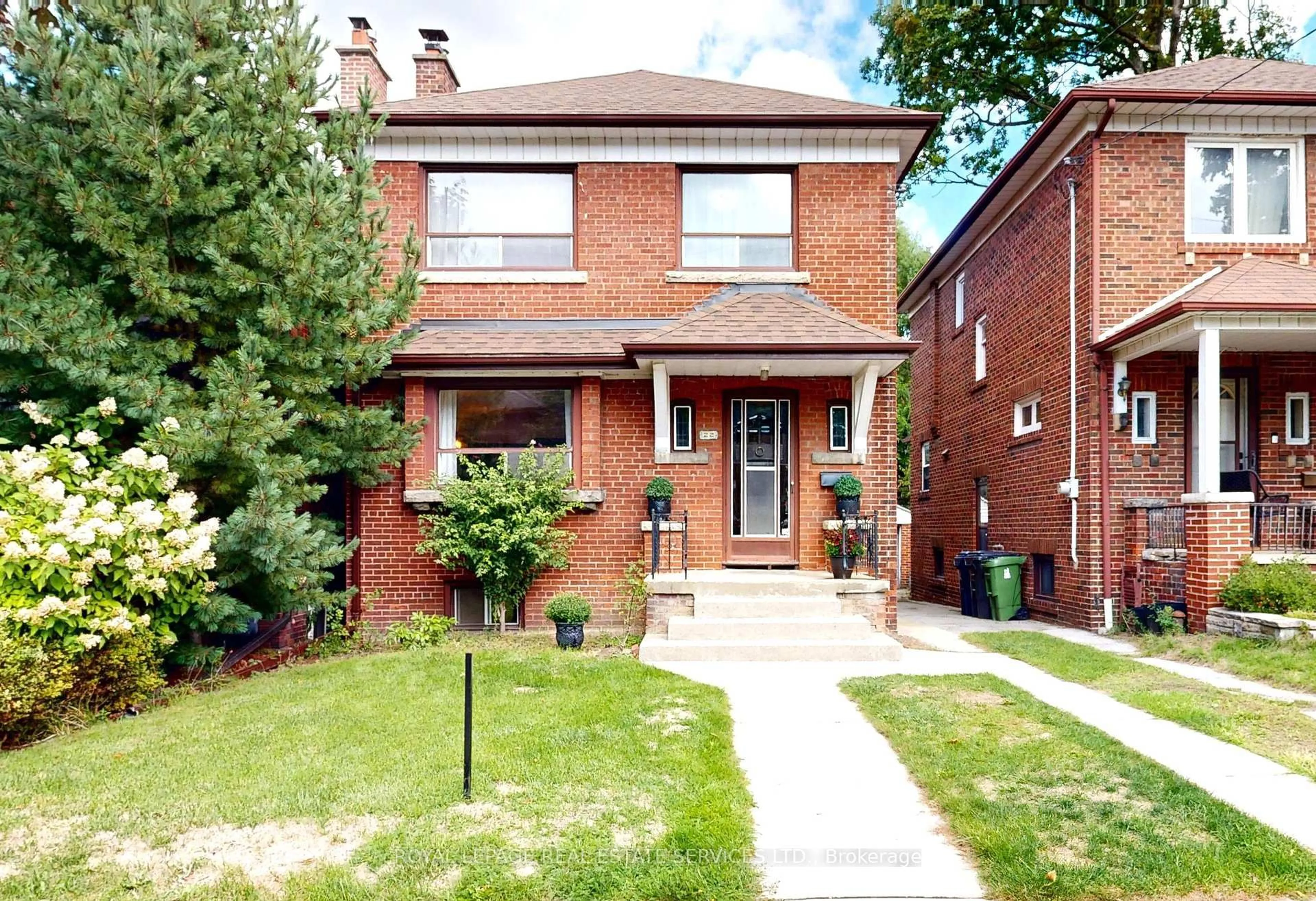 Home with brick exterior material, street for 22 Elora Rd, Toronto Ontario M6P 3H6