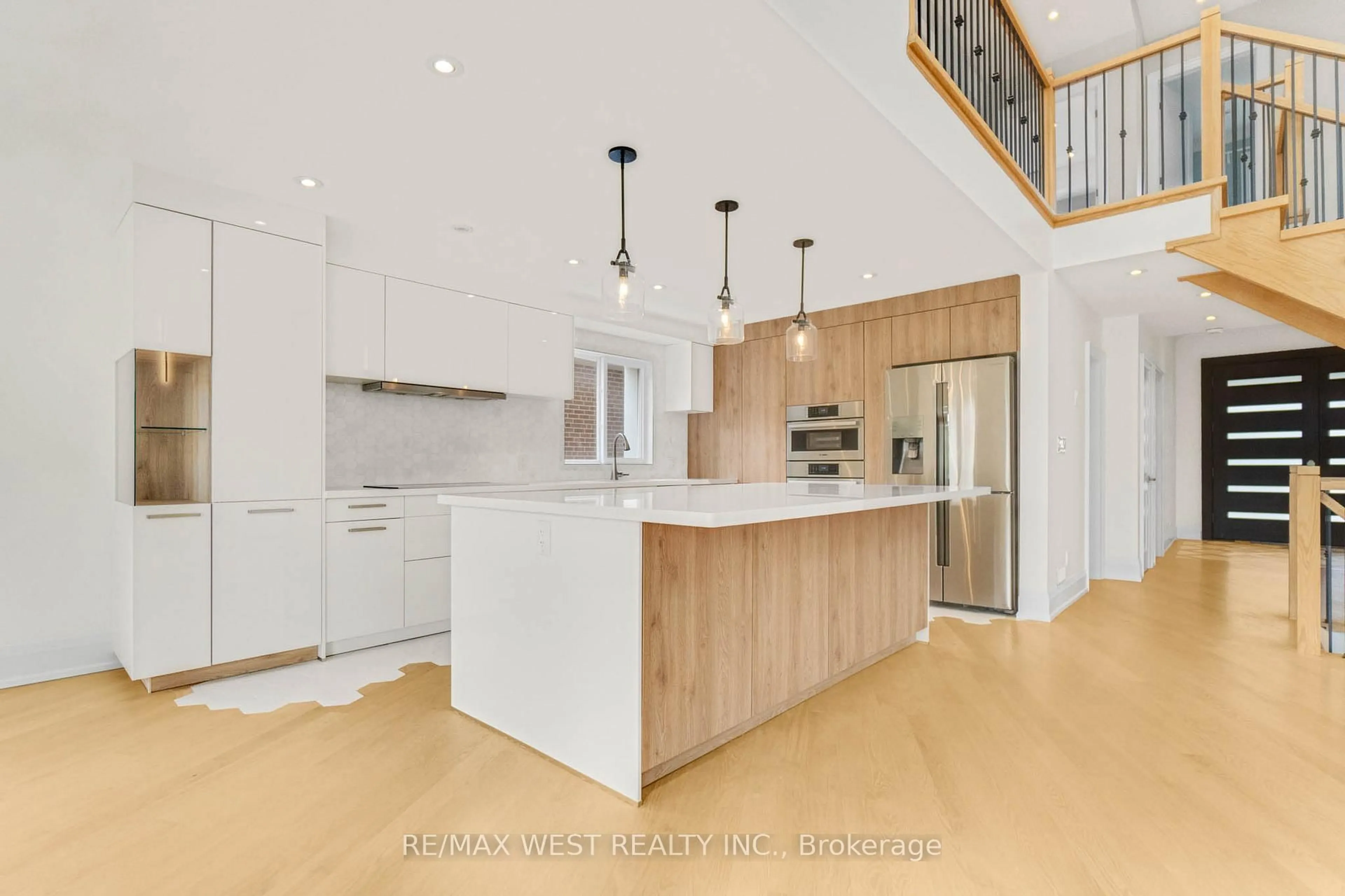 Open concept kitchen, unknown for 130 Saturn Rd, Toronto Ontario M9C 2S6
