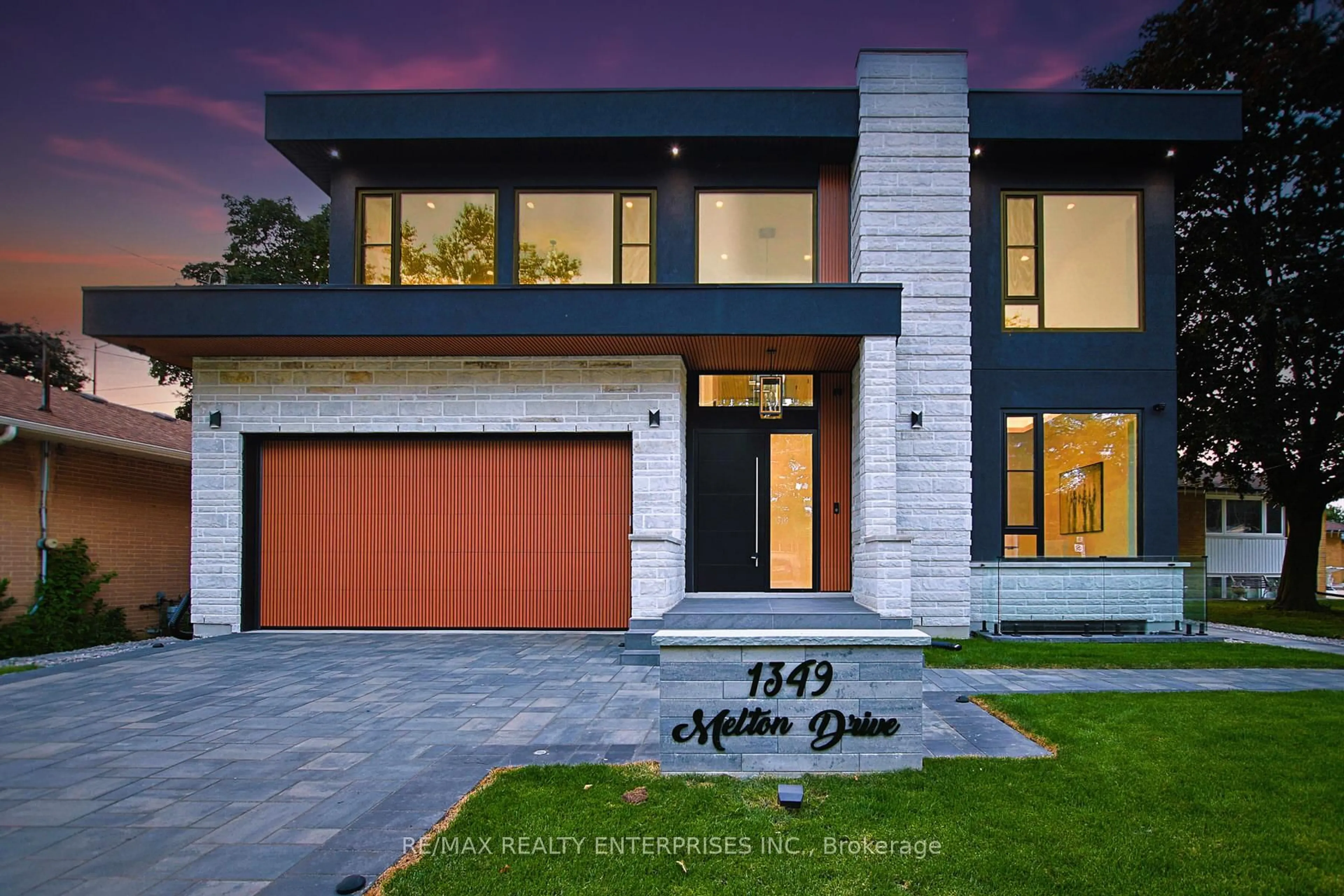 Home with brick exterior material, street for 1349 Melton Dr, Mississauga Ontario L4Y 1L6