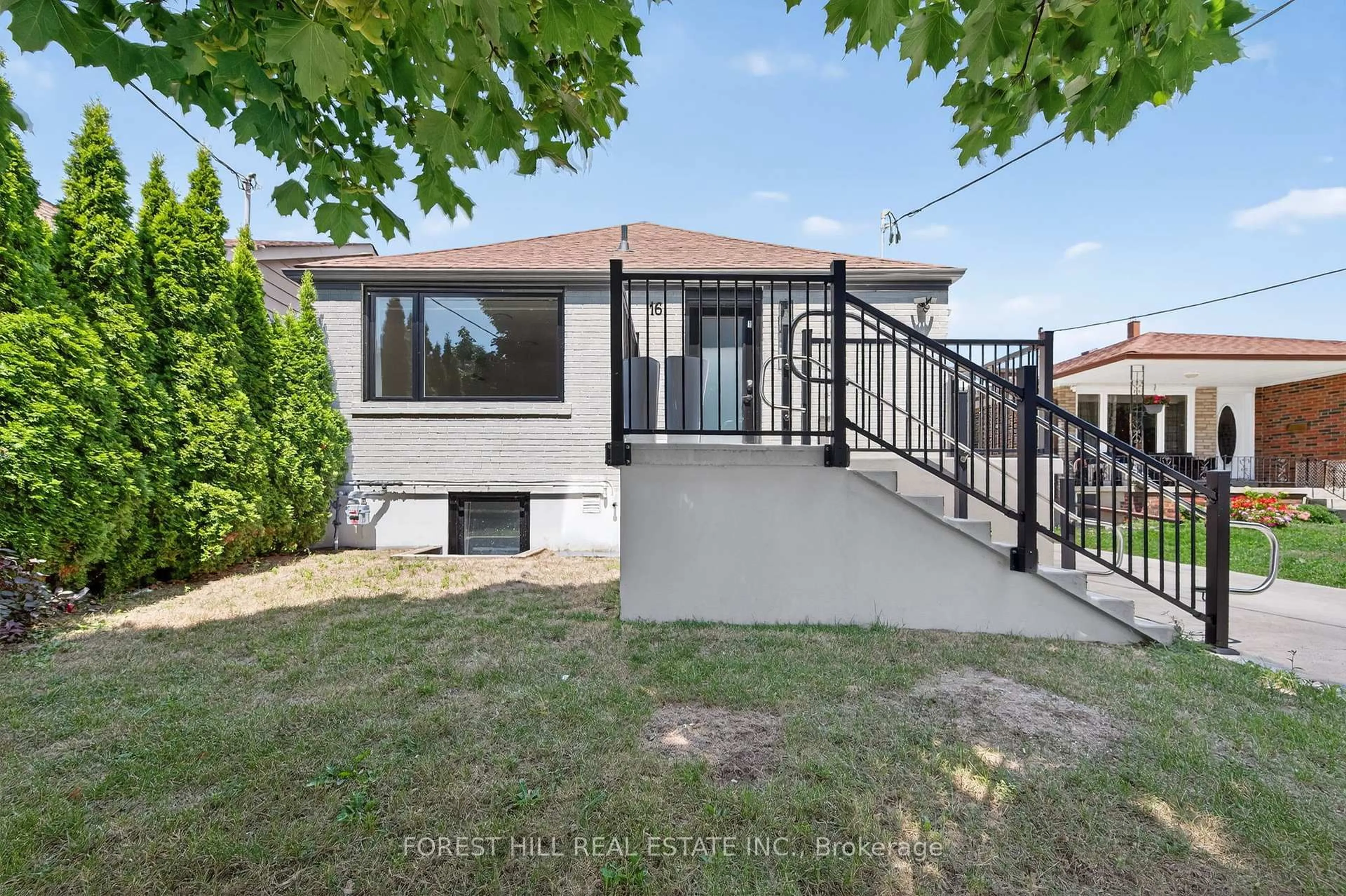 A pic from outside/outdoor area/front of a property/back of a property/a pic from drone, street for 16 John Best Ave, Toronto Ontario M9N 1C3