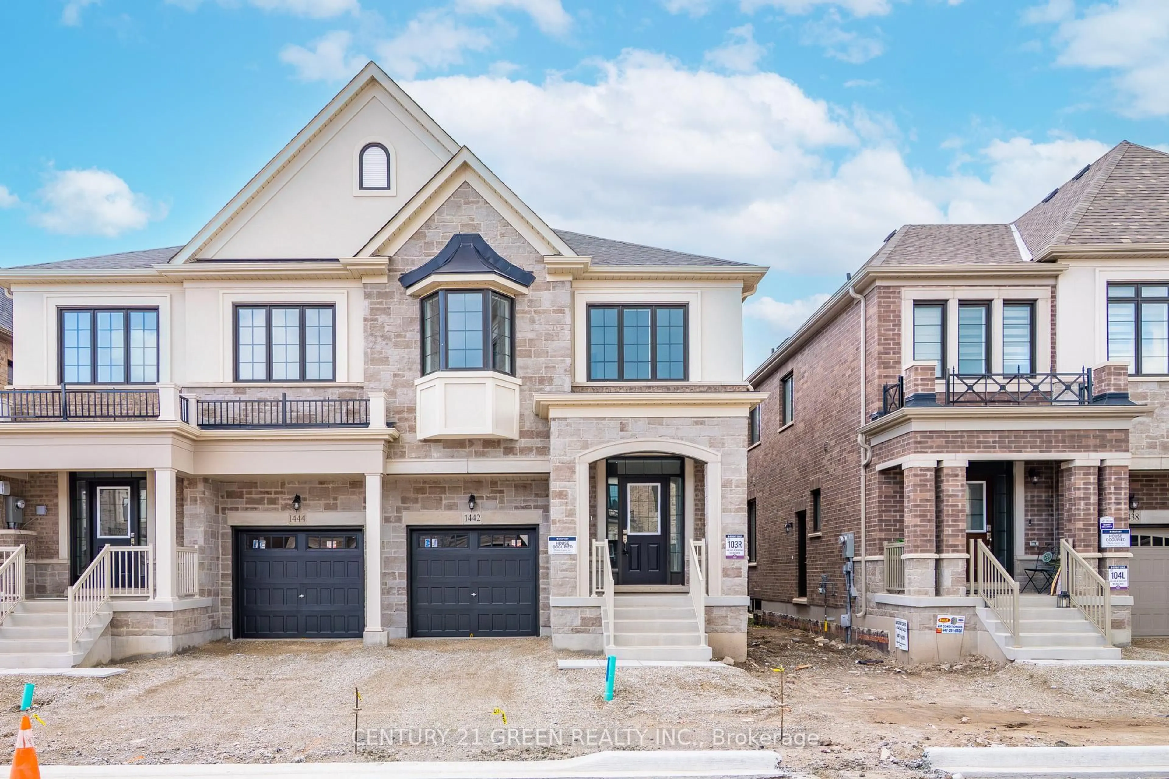 Home with brick exterior material, street for 1442 Savoline Blvd, Milton Ontario L9E 2E9