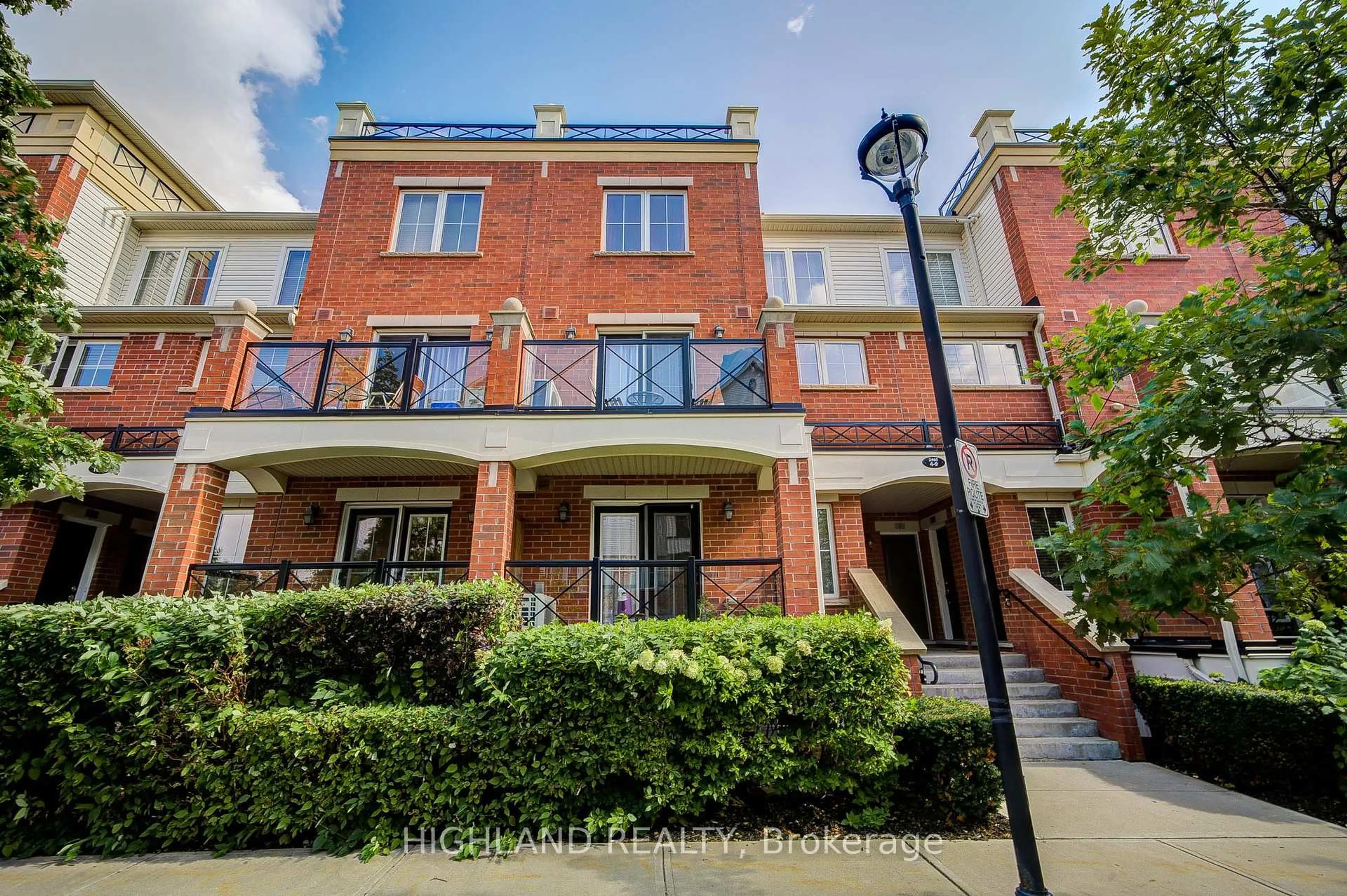Home with brick exterior material, street for 2460 Post Rd #7, Oakville Ontario L6H 0J2