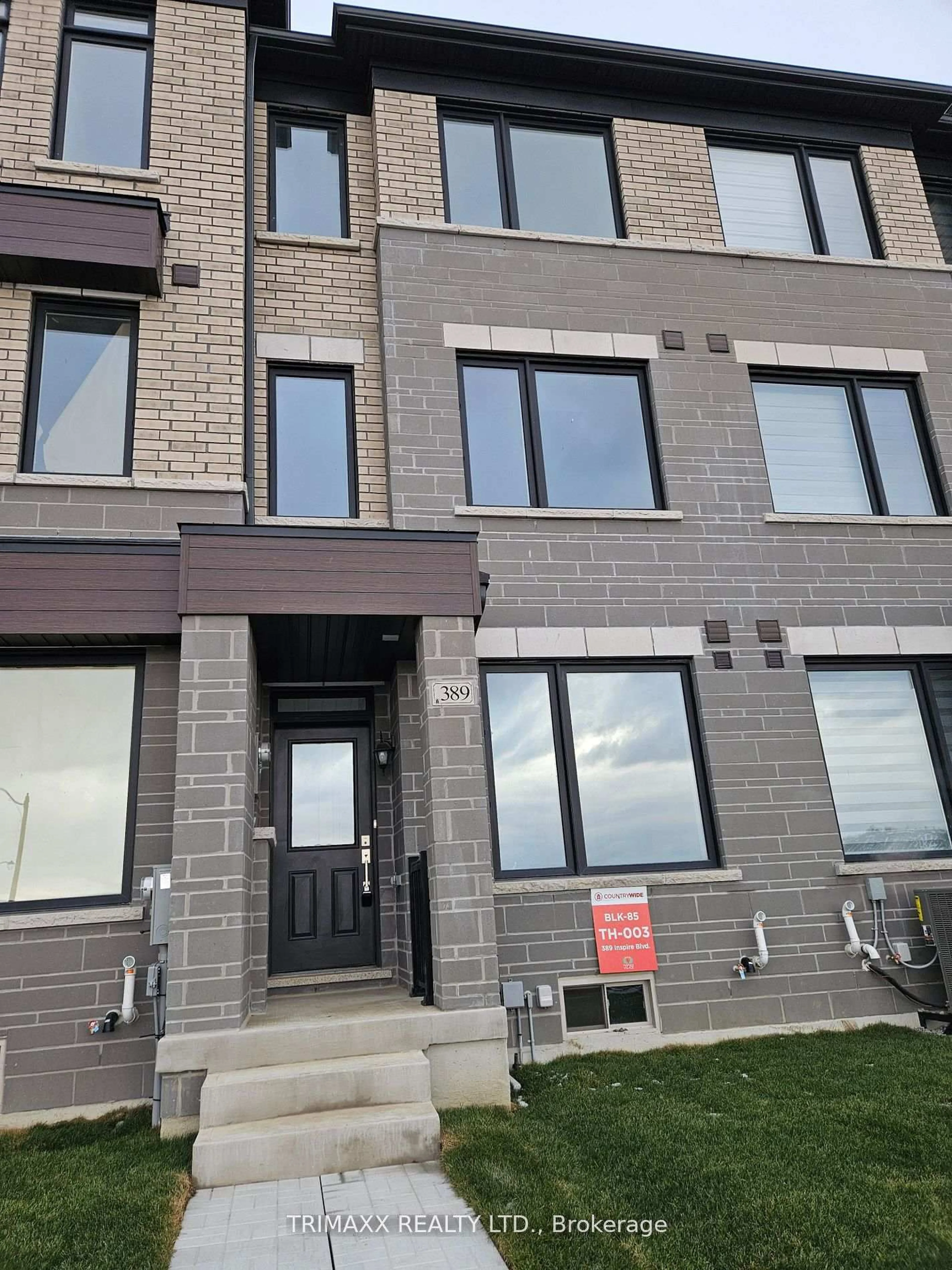 Home with brick exterior material, unknown for 389 Inspire Blvd, Brampton Ontario L6R 4E4