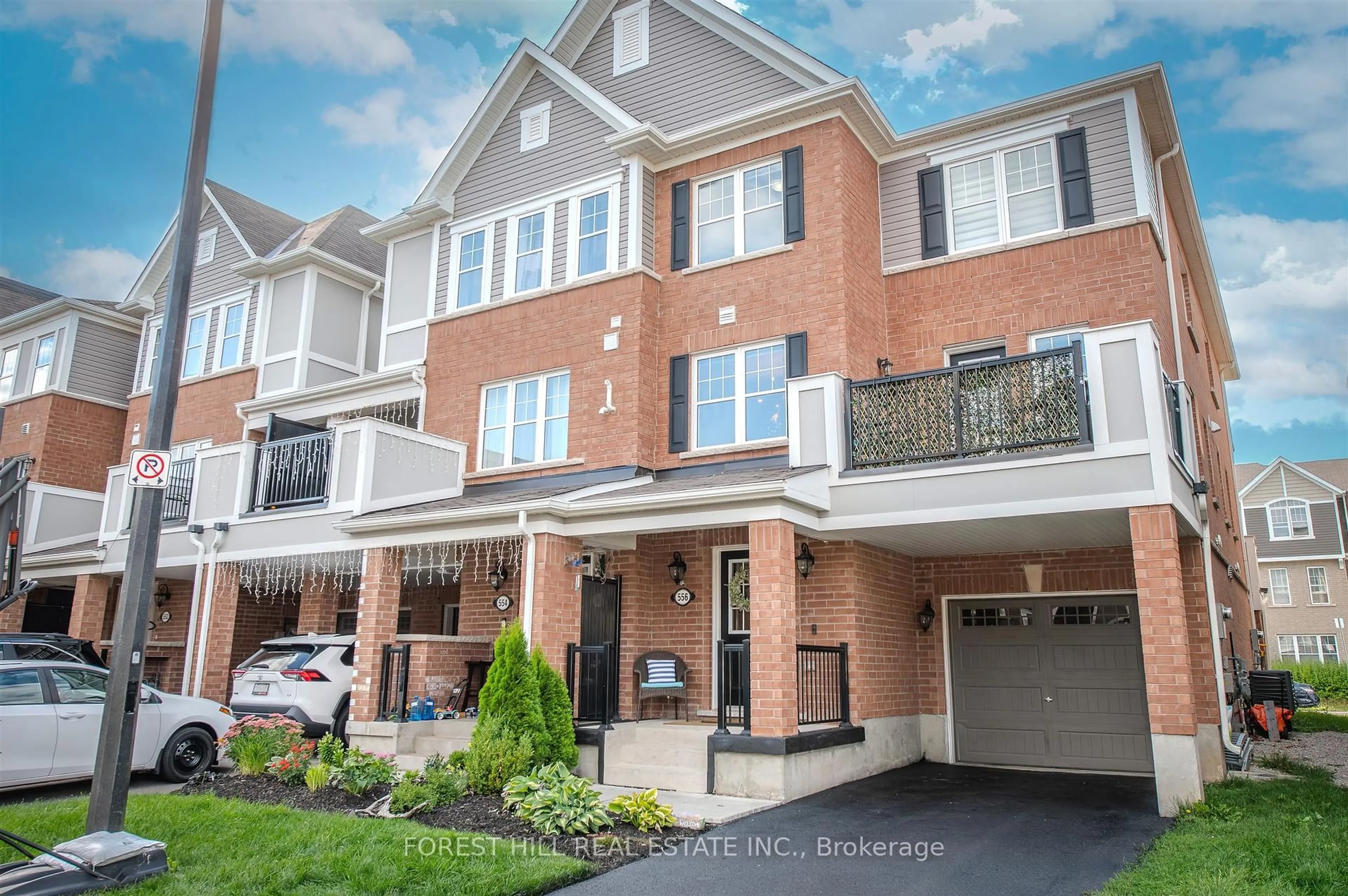 Home with brick exterior material, street for 556 Buckeye Crt, Milton Ontario L9T 7E7