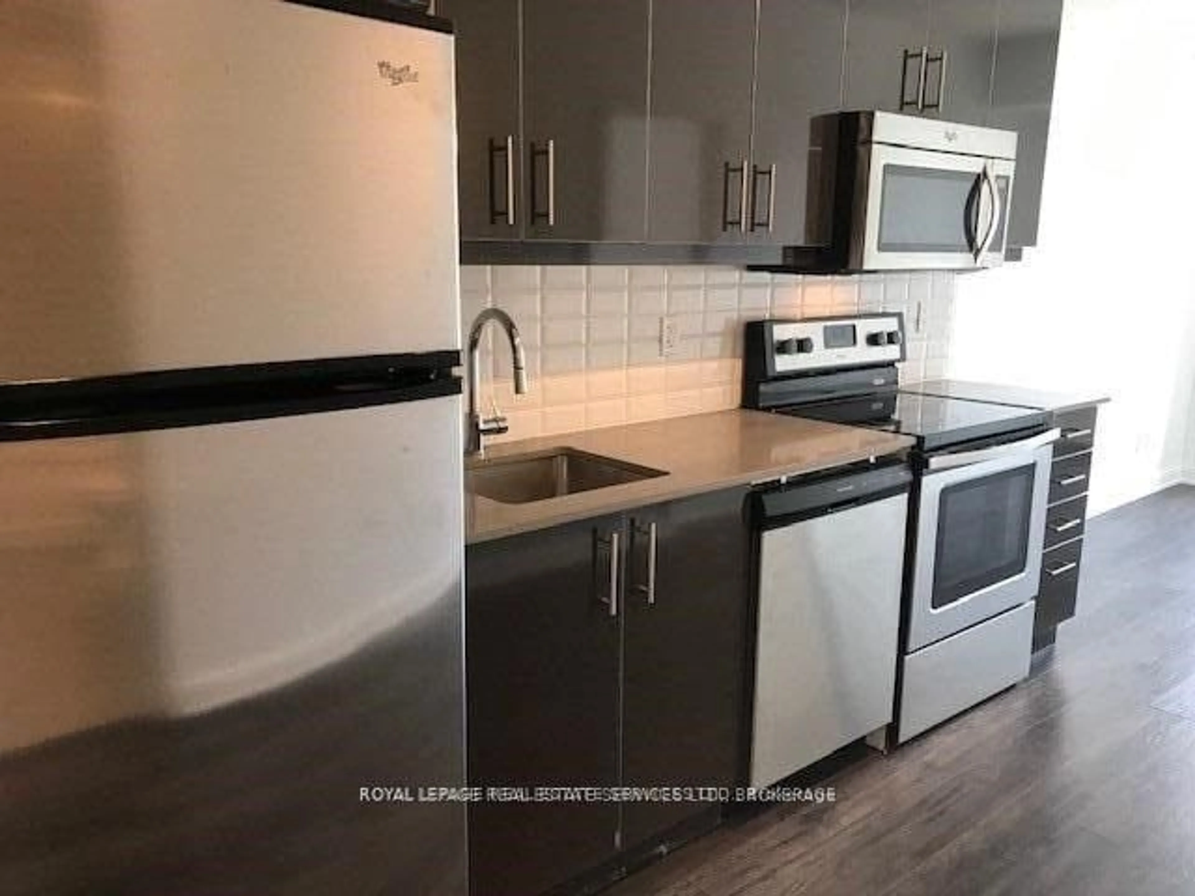 Standard kitchen, unknown for 760 The Queensway #412, Toronto Ontario M8Z 0E1