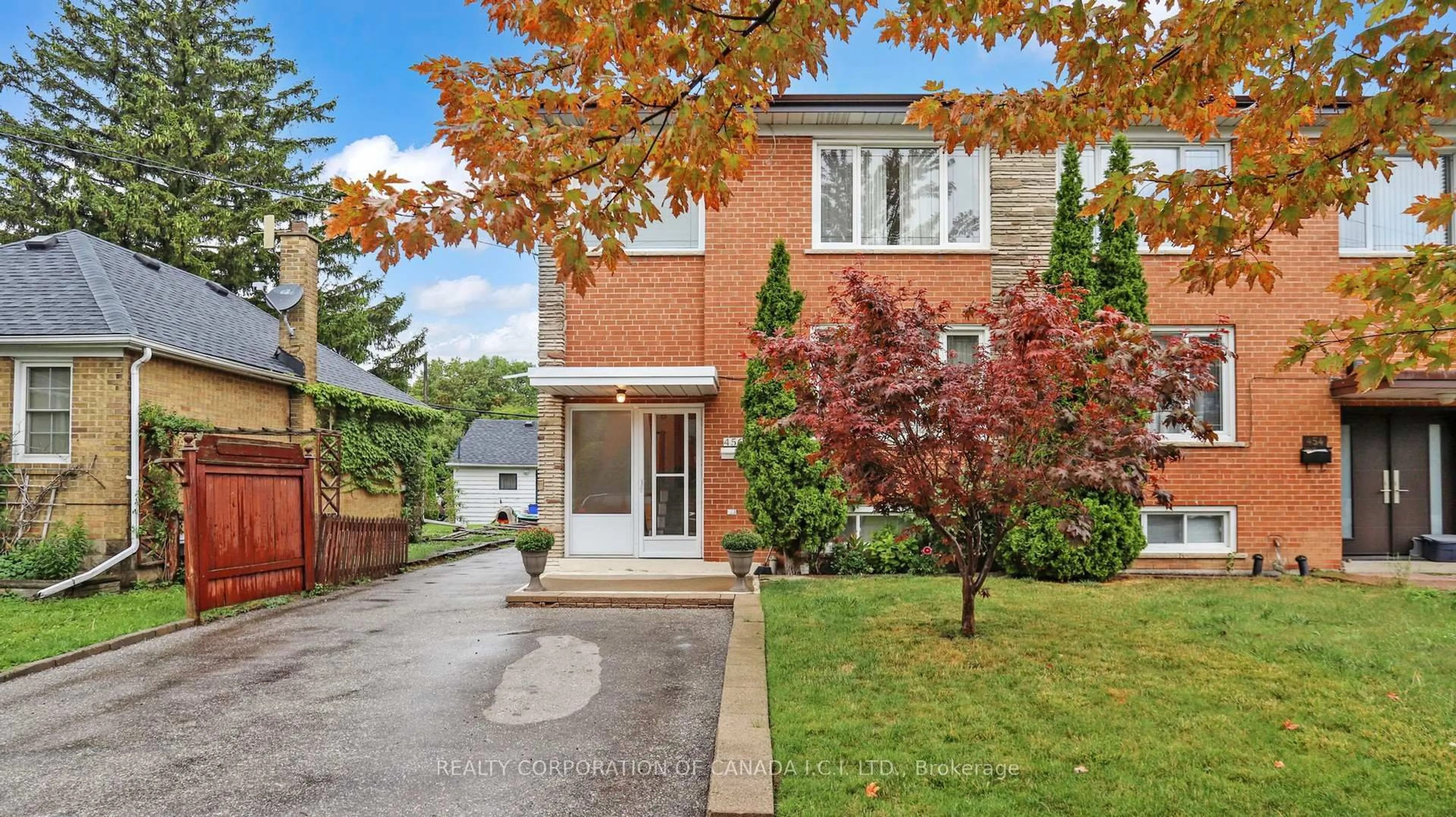 Home with brick exterior material, street for 456 Glen Park Ave, Toronto Ontario M6B 2E7