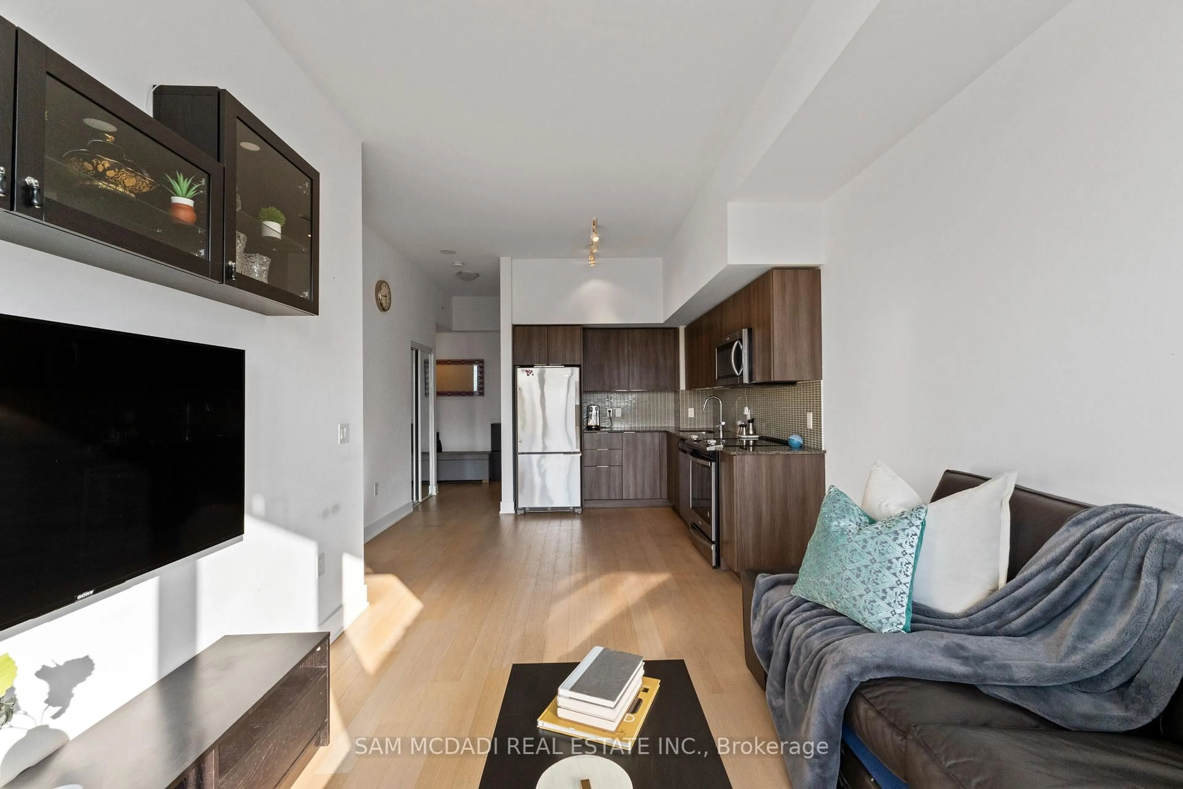 Living room with furniture, unknown for 30 Shore Breeze Dr #1012, Toronto Ontario M8V 1A1