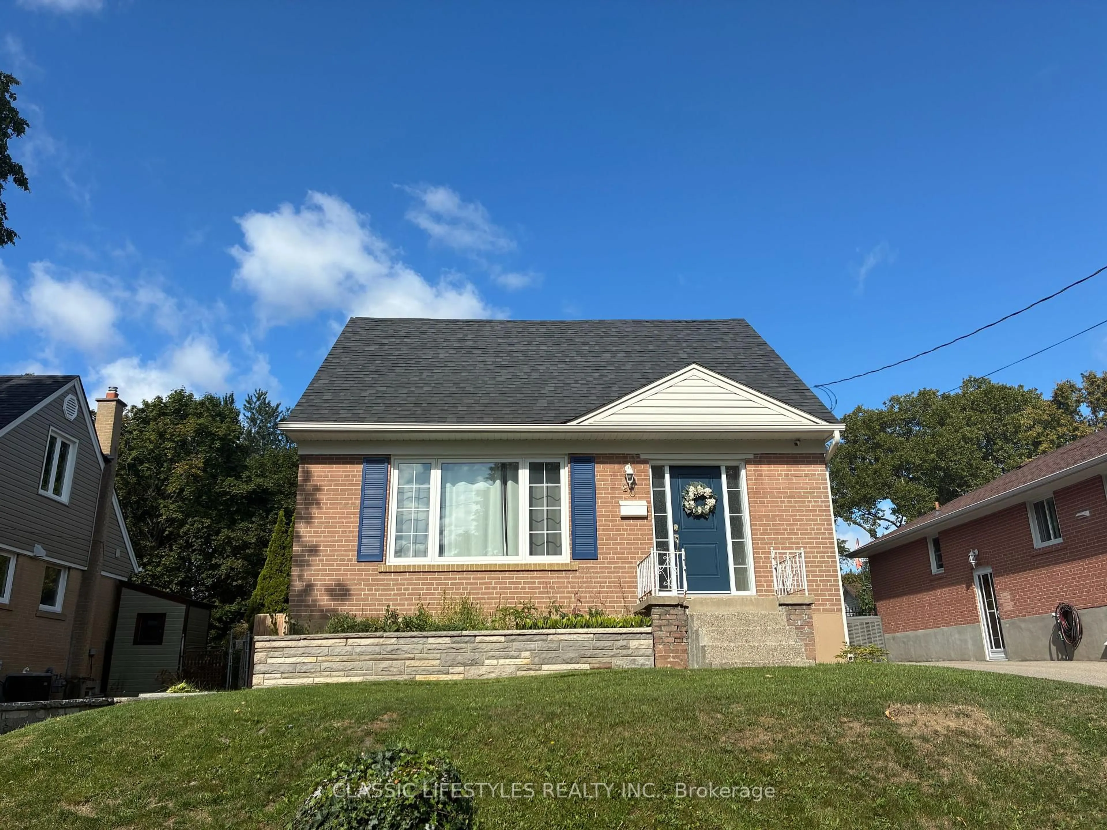Home with brick exterior material, street for 20 Redwater Dr, Toronto Ontario M9W 1Z6