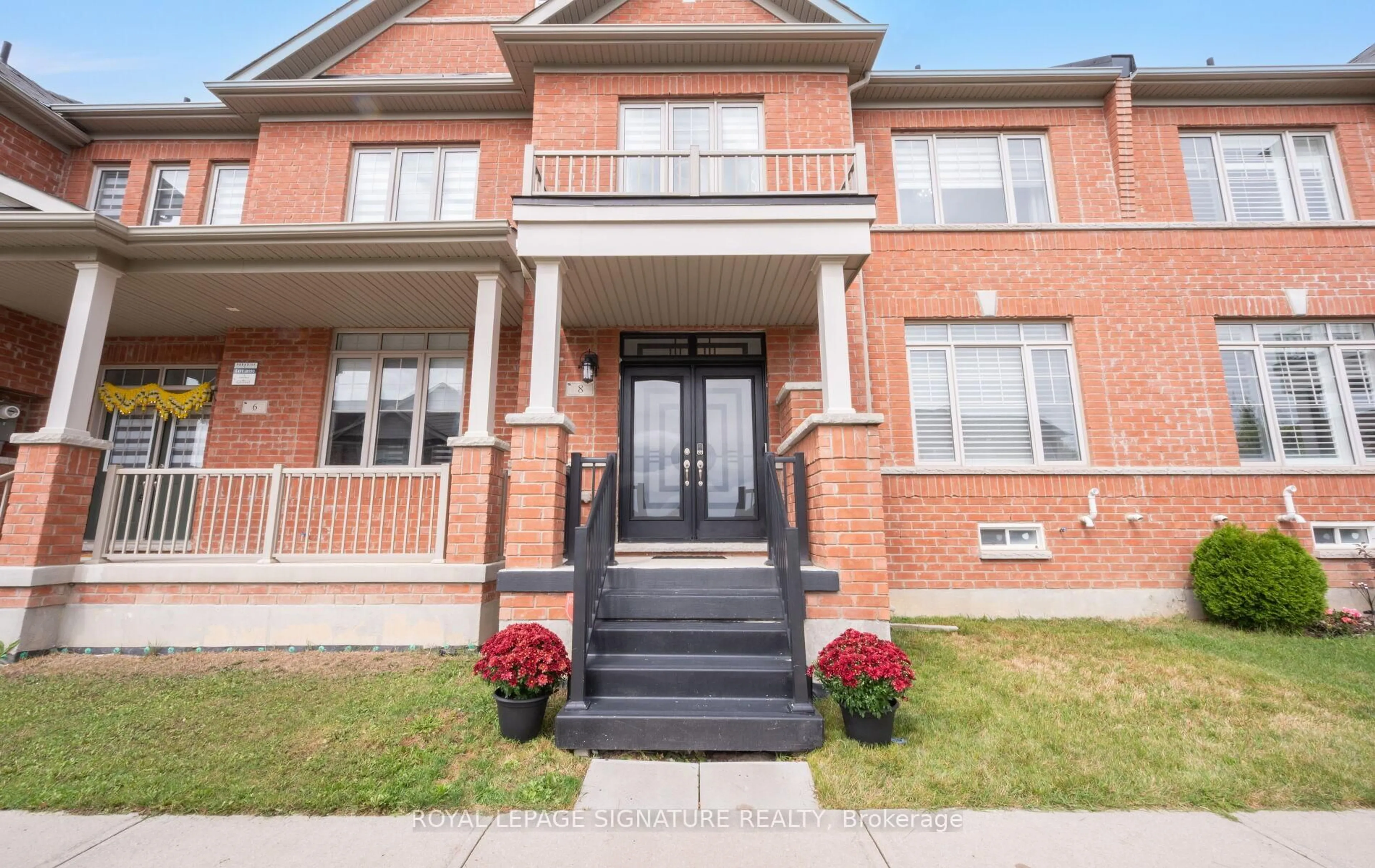 Home with brick exterior material, street for 8 Primo Rd, Brampton Ontario L7A 3Y1