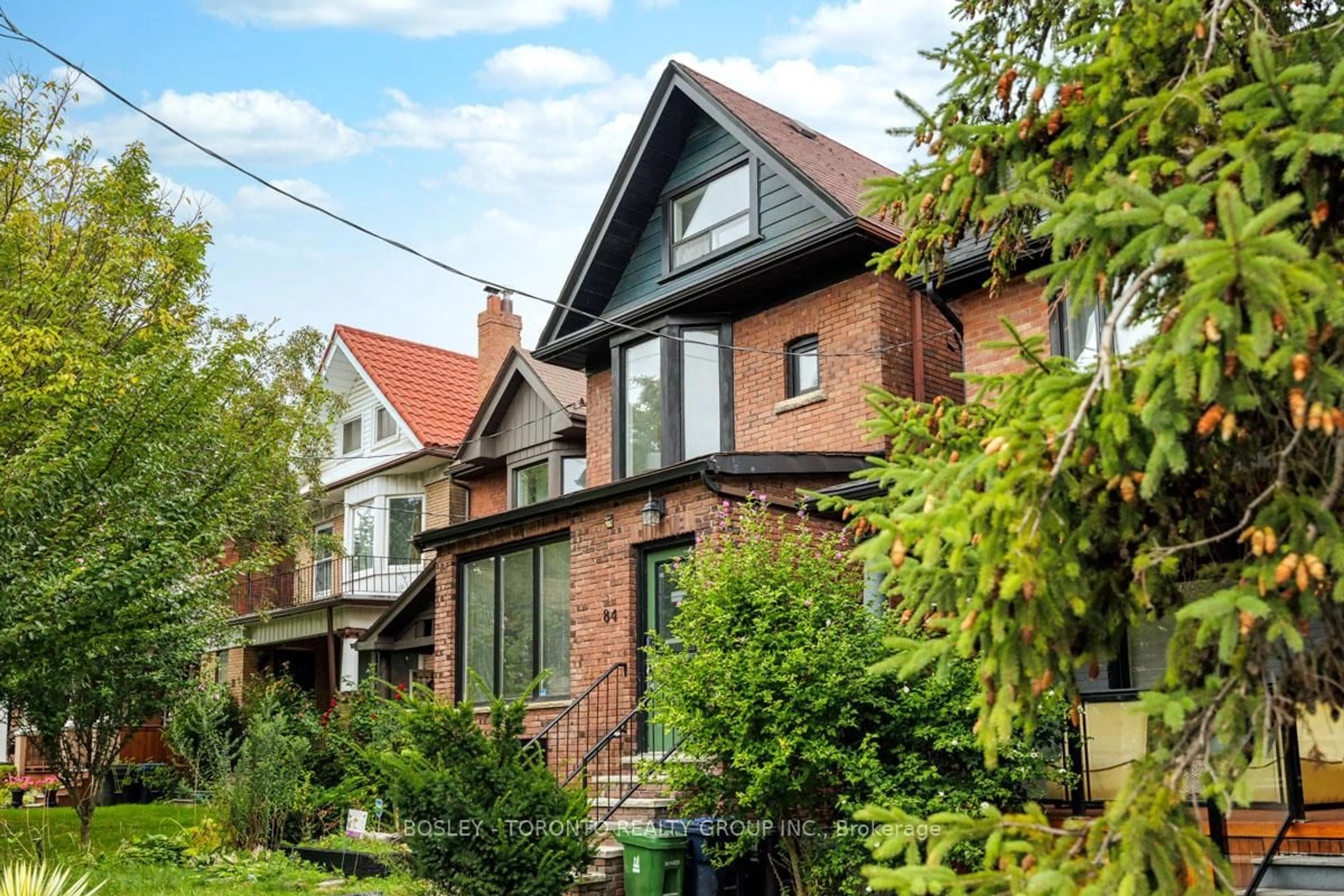 Home with brick exterior material, street for 84 Geoffrey St, Toronto Ontario M6R 1P3