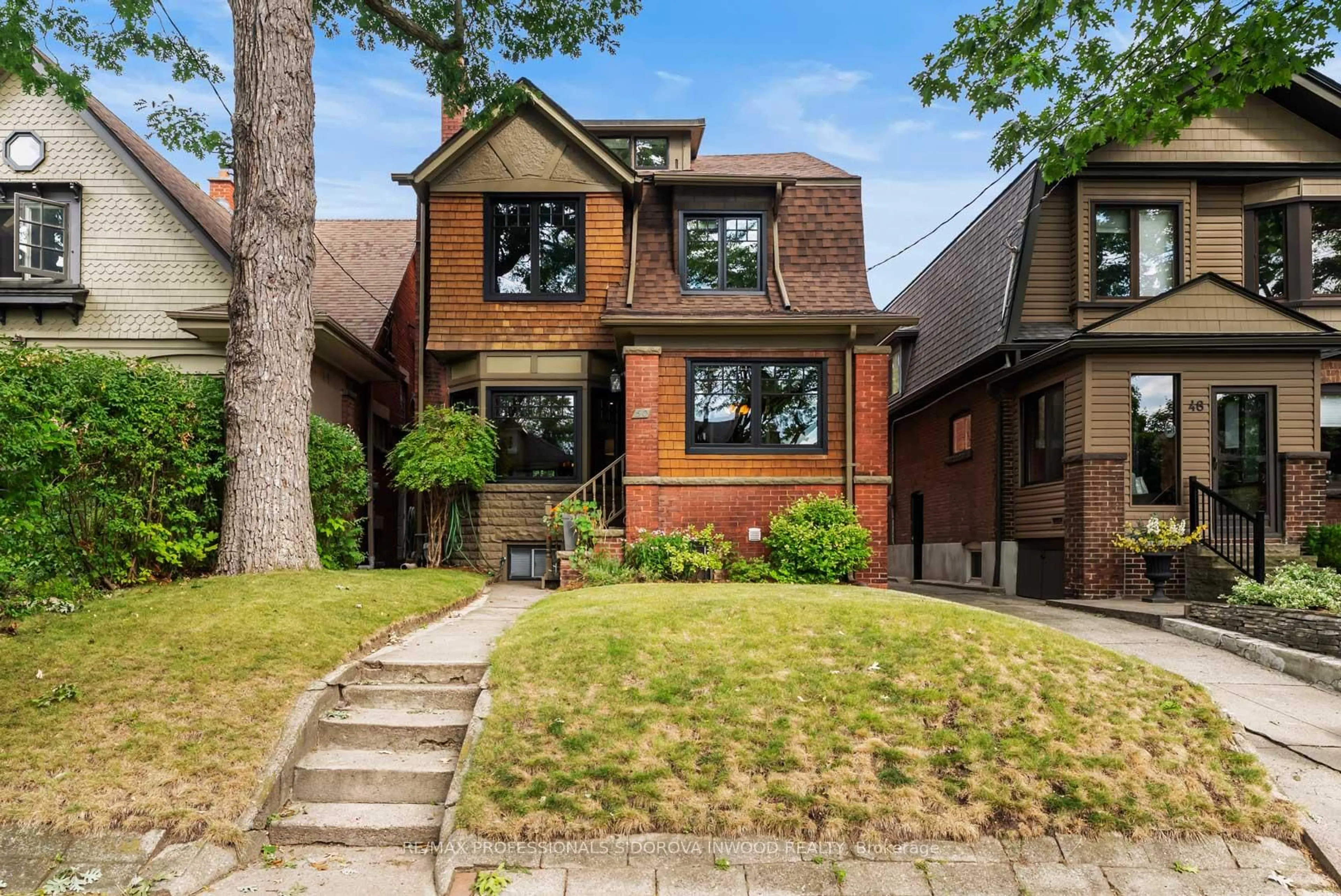Home with brick exterior material, street for 50 Glenwood Ave, Toronto Ontario M6P 3C6