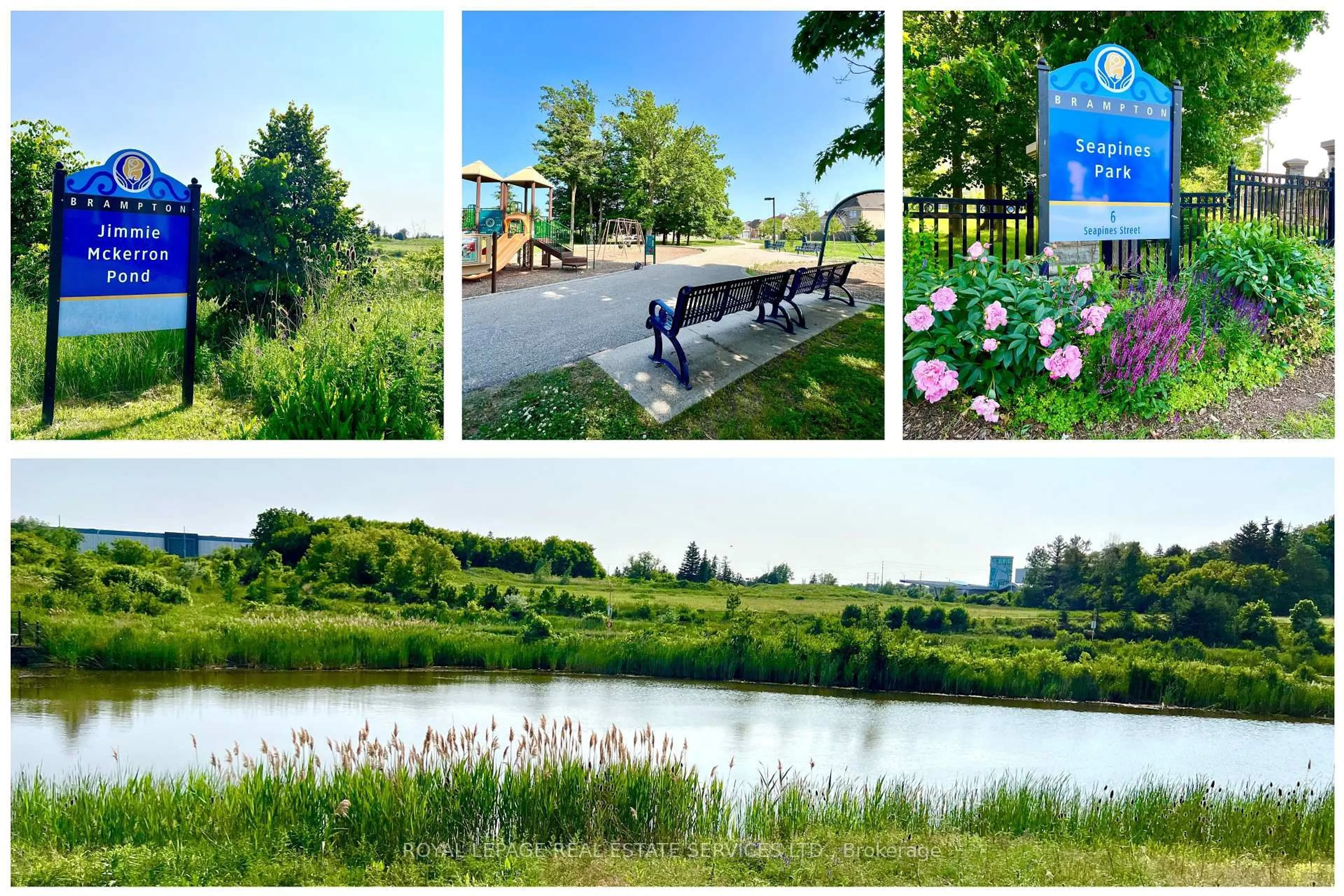 A pic from outside/outdoor area/front of a property/back of a property/a pic from drone, water/lake/river/ocean view for 149 Coastline Dr, Brampton Ontario L6Y 0L7