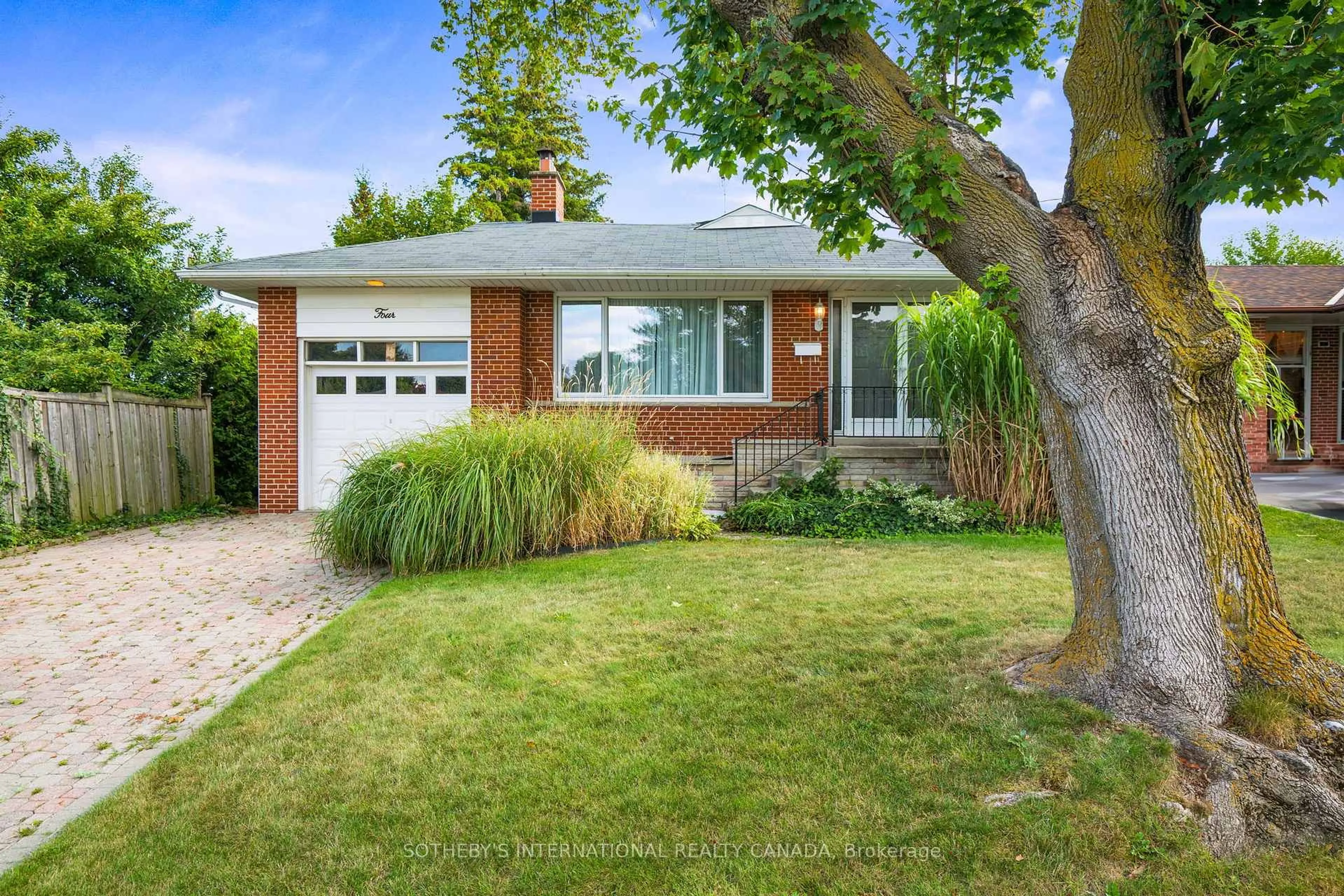 Home with brick exterior material, street for 4 Ruscoe Cres, Toronto Ontario M9P 1P3
