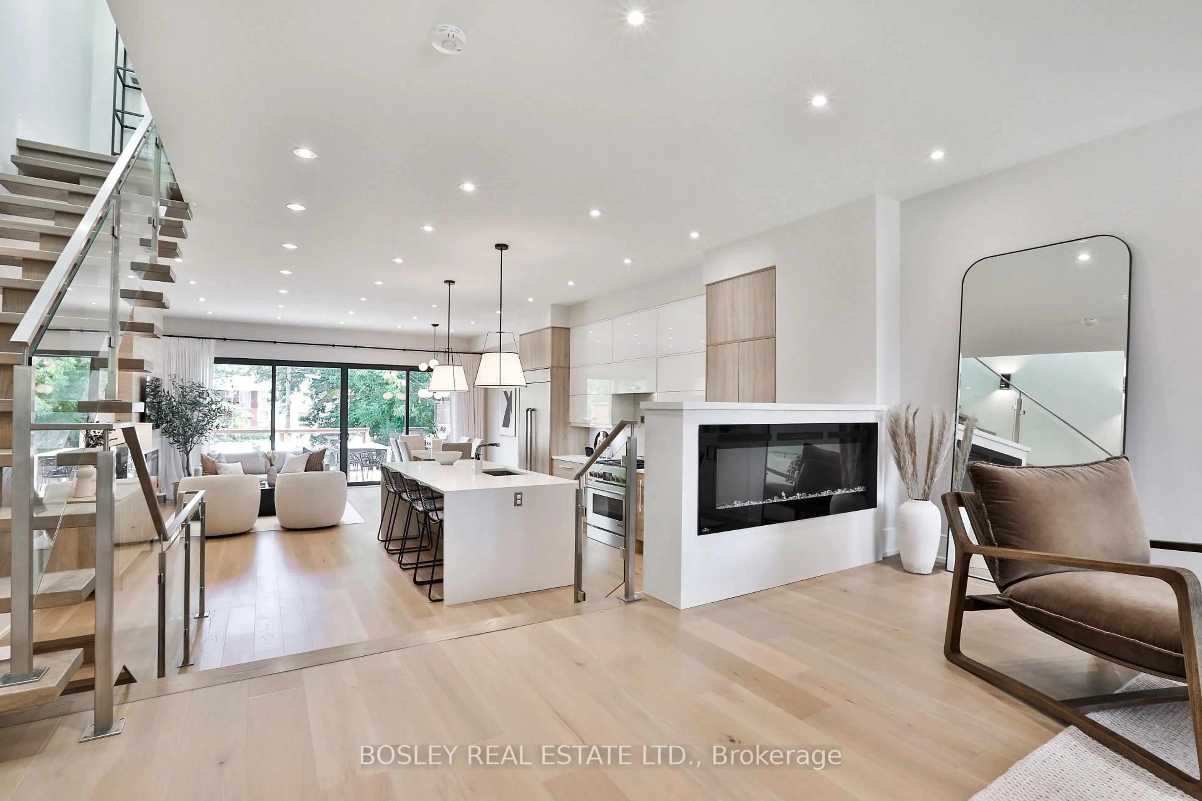 Open concept kitchen, unknown for 23A Lunness Rd, Toronto Ontario M8W 4M2